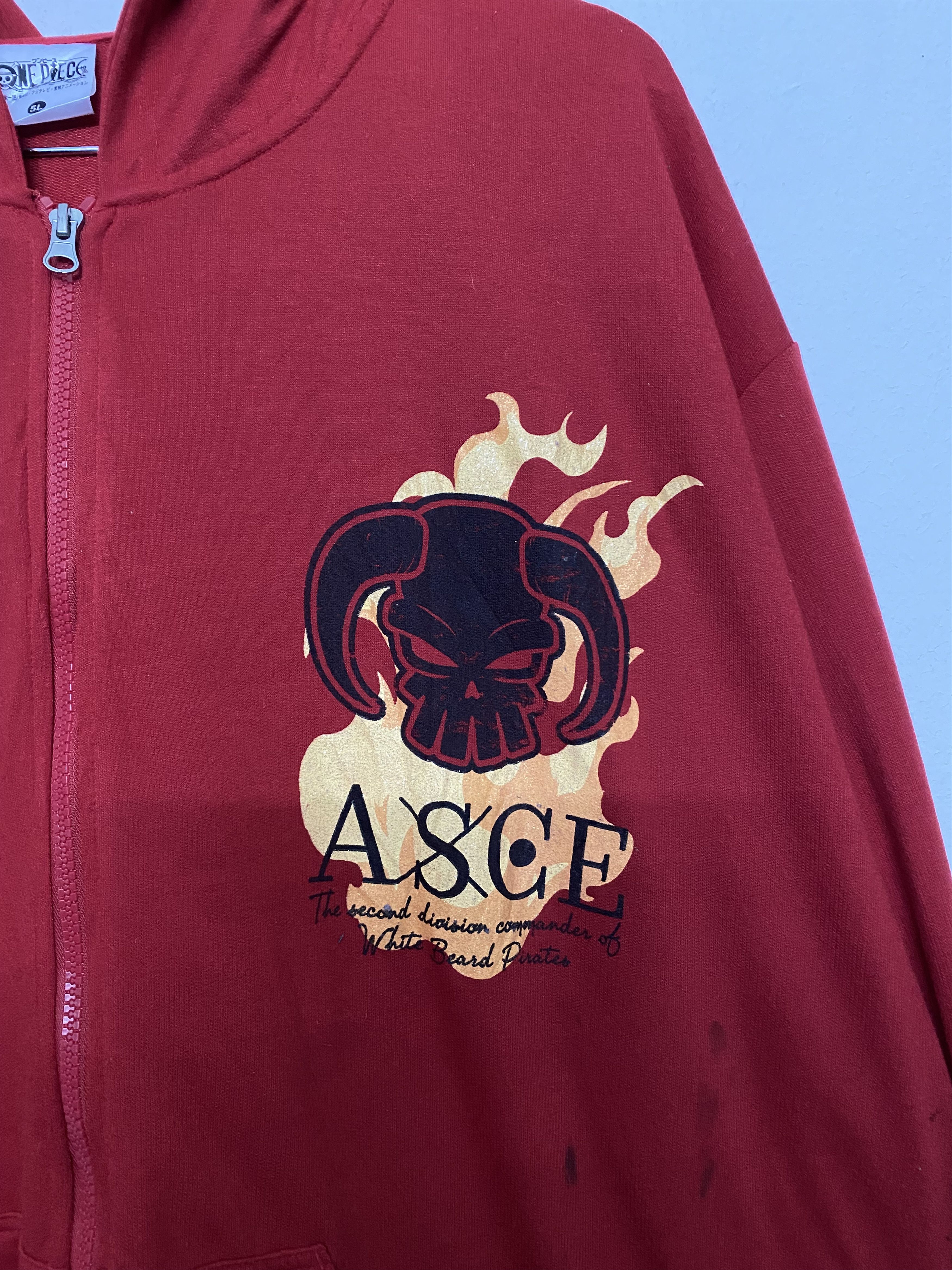 One Piece One Piece Sweater Full Print Knitwear Hoodie 5L Size US XXL / EU 58 / 5 - 6 Thumbnail