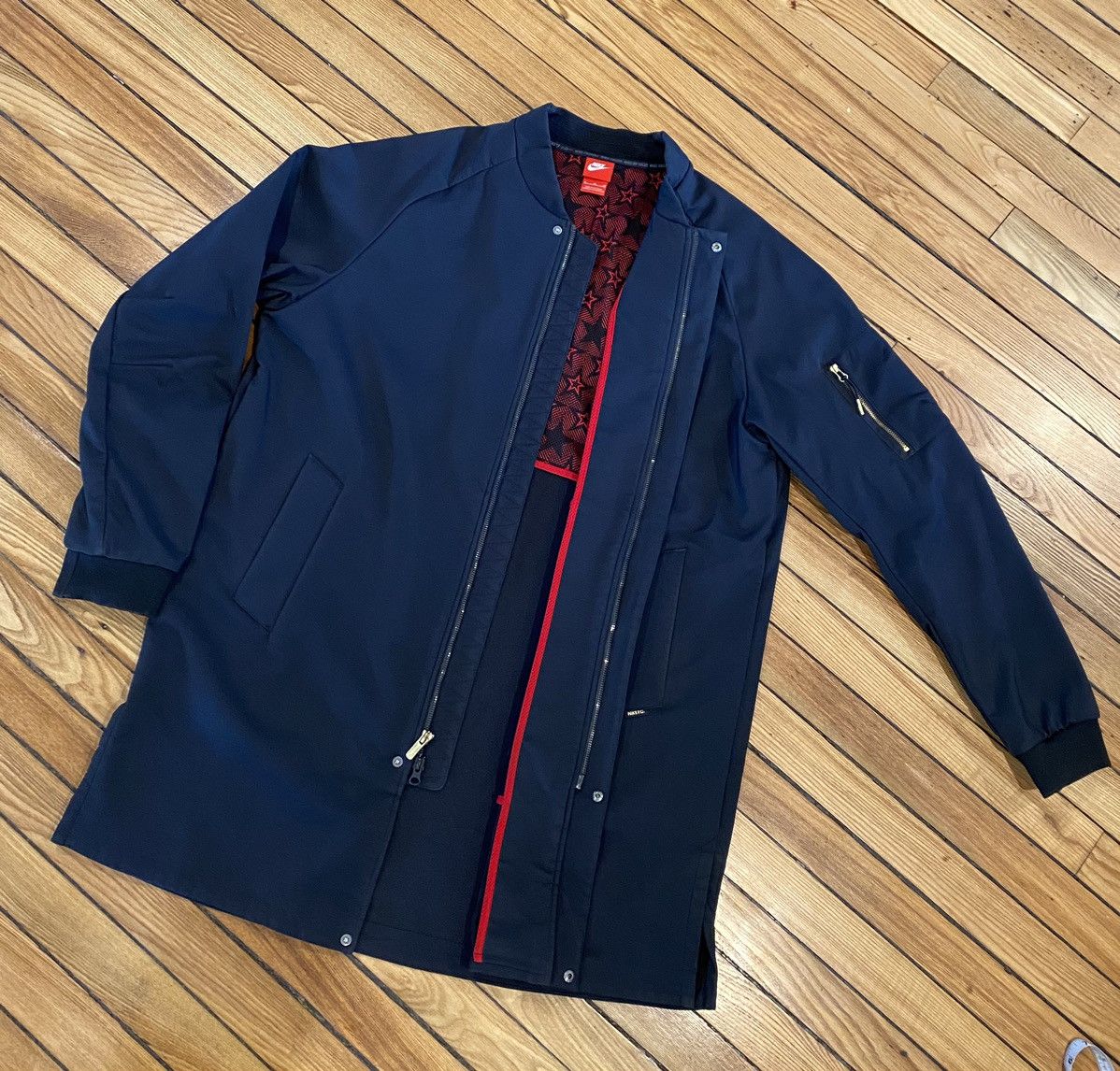 Nike Nike F.C. football club trench coat parka size xl soccer Size US XL / EU 56 / 4 - 1 Thumbnail