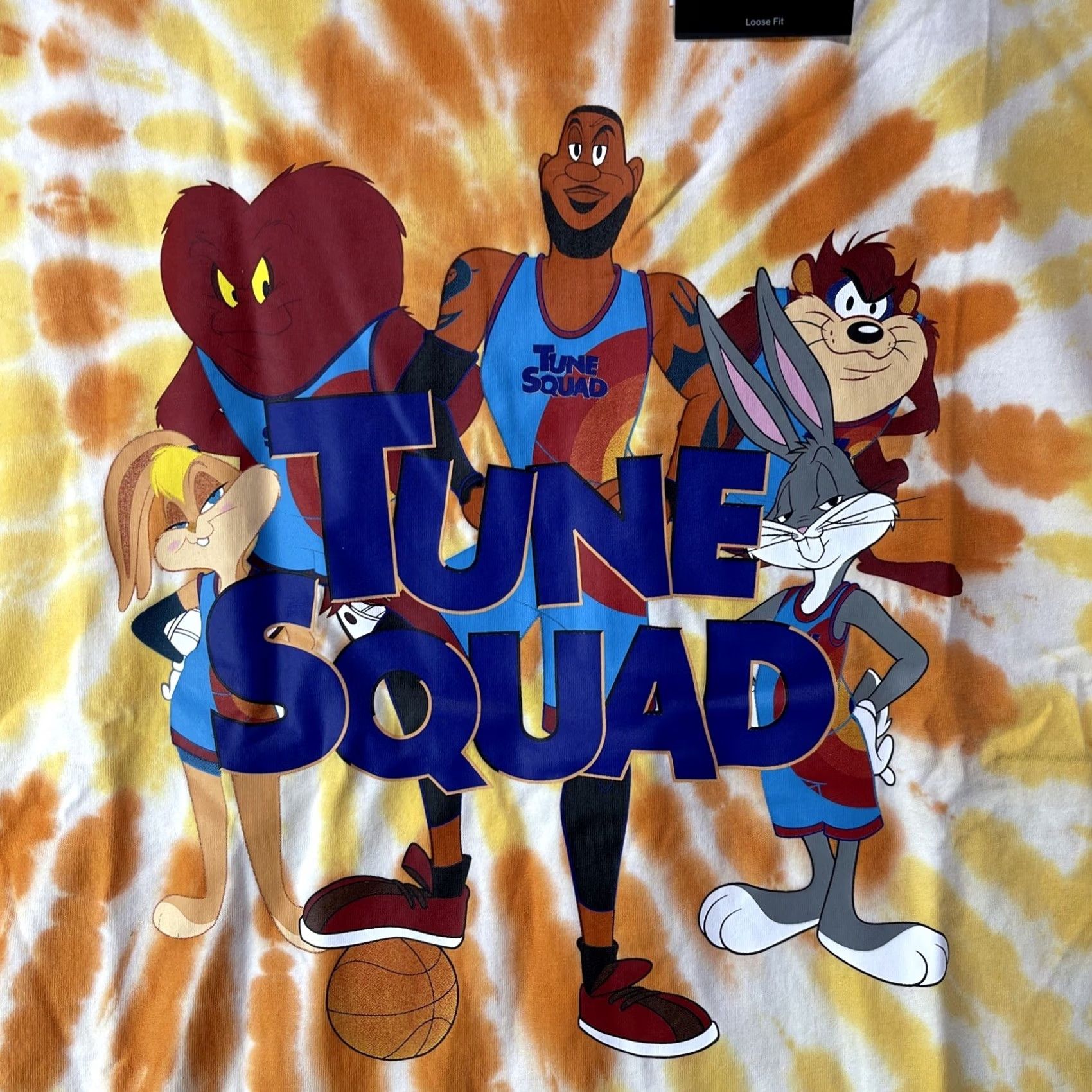 Nike Nike Space Jam Shirt Mens Small LeBron James Tune Squad Tie Dye DH3823-101 Loose Size US S / EU 44-46 / 1 - 3 Thumbnail