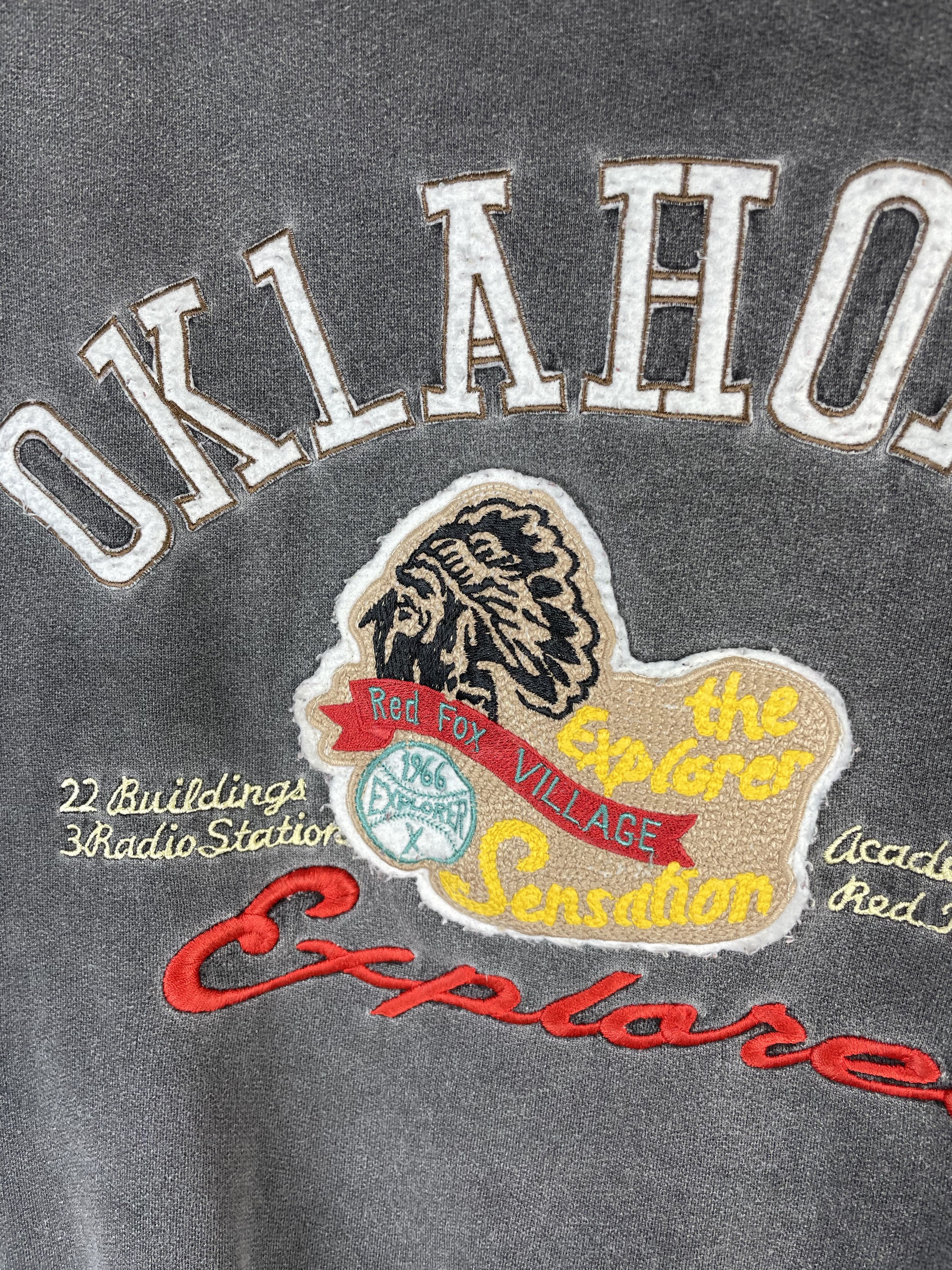 Vintage Vintage Oklahoma Sweatshirt 90s Size US M / EU 48-50 / 2 - 5 Thumbnail