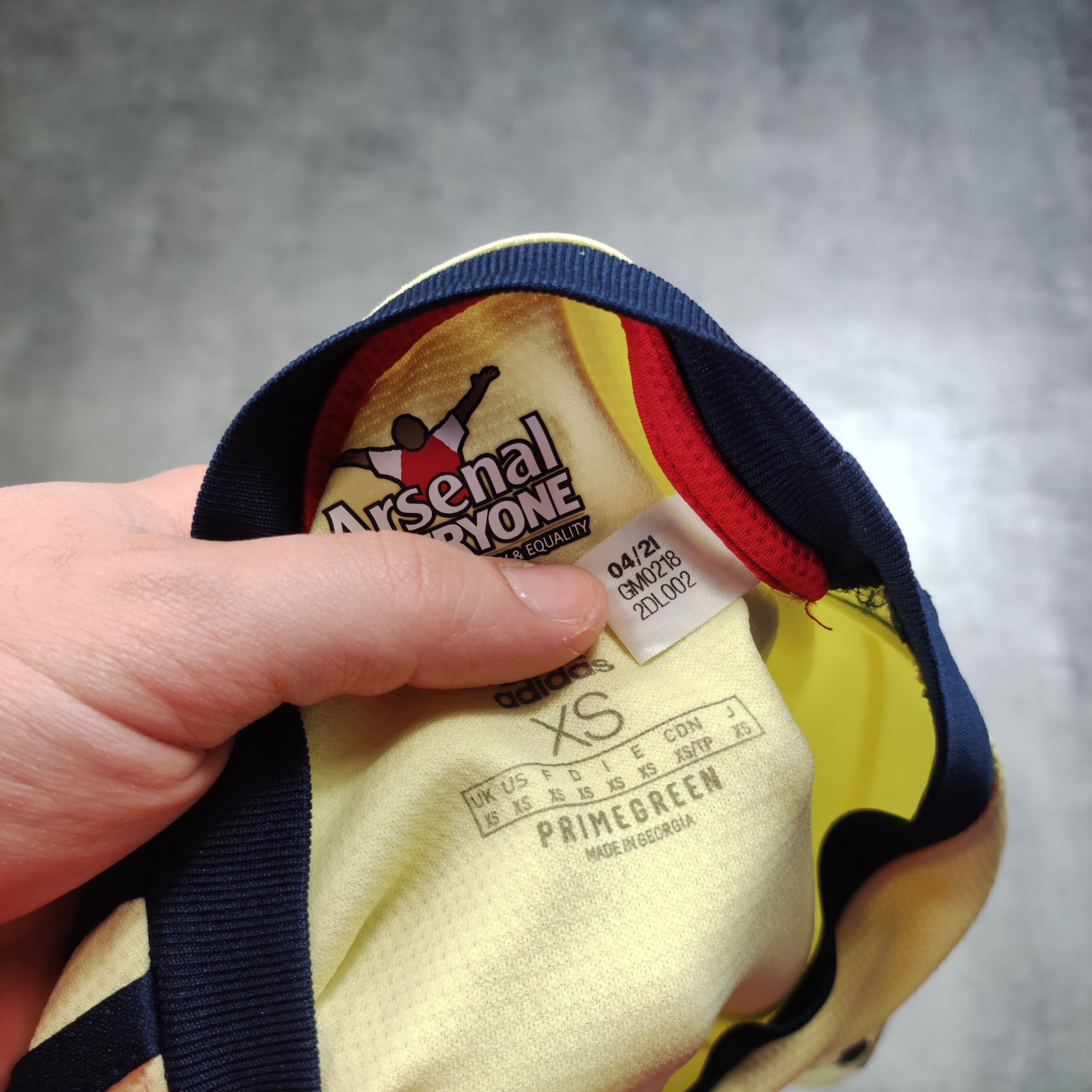 Adidas RARE Away 2021 Arsenal London Adidas Football Jersey Size US XS / EU 42 / 0 - 7 Thumbnail