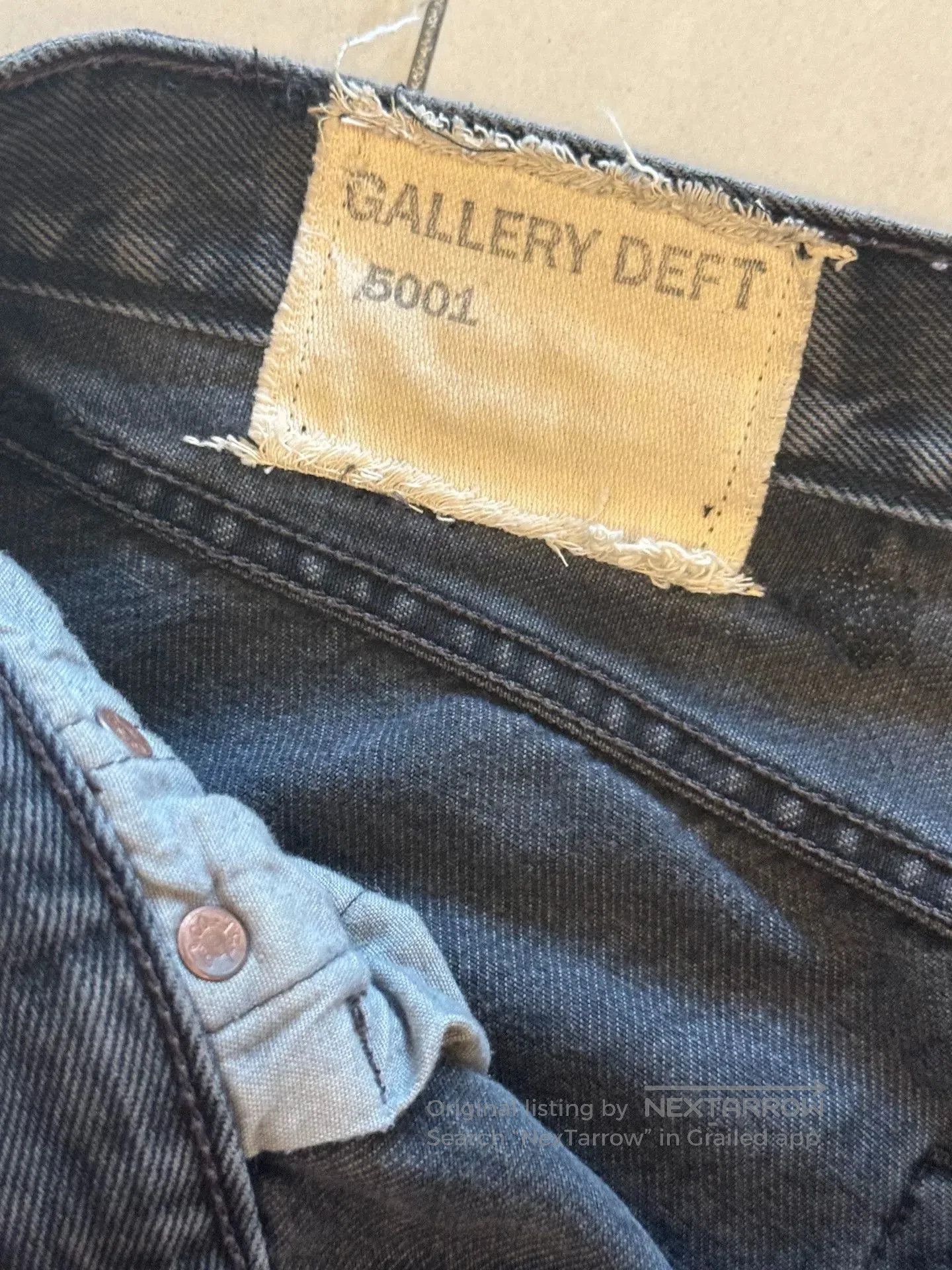 Gallery Dept. Gallery Dept x Levi's 5001 Jeans. Size US 34 / EU 50 - 3 Thumbnail