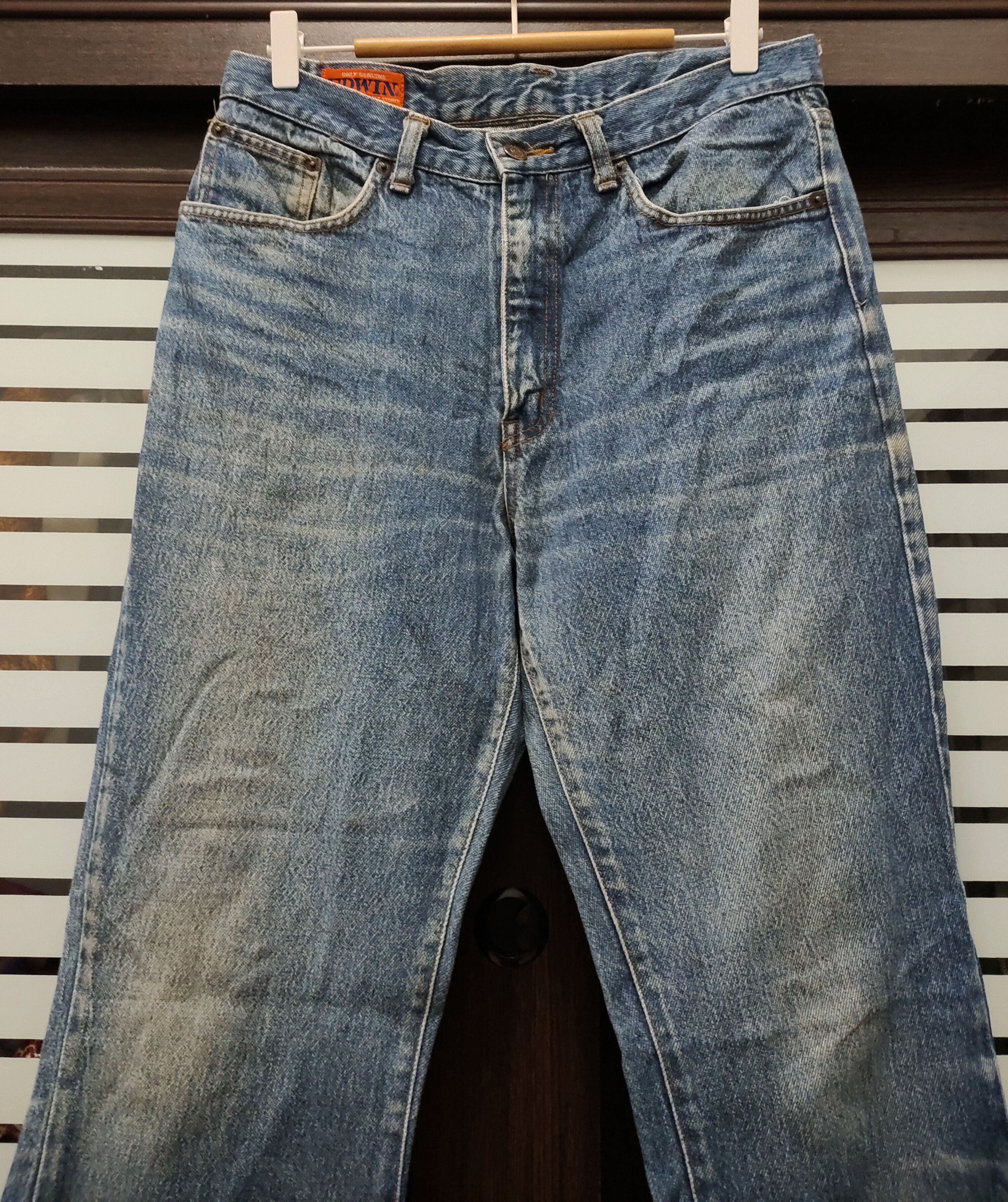 Japanese Brand 💥 Flared Bootcut Edwin Frontier Denim 💥 Size US 32 / EU 48 - 3 Thumbnail