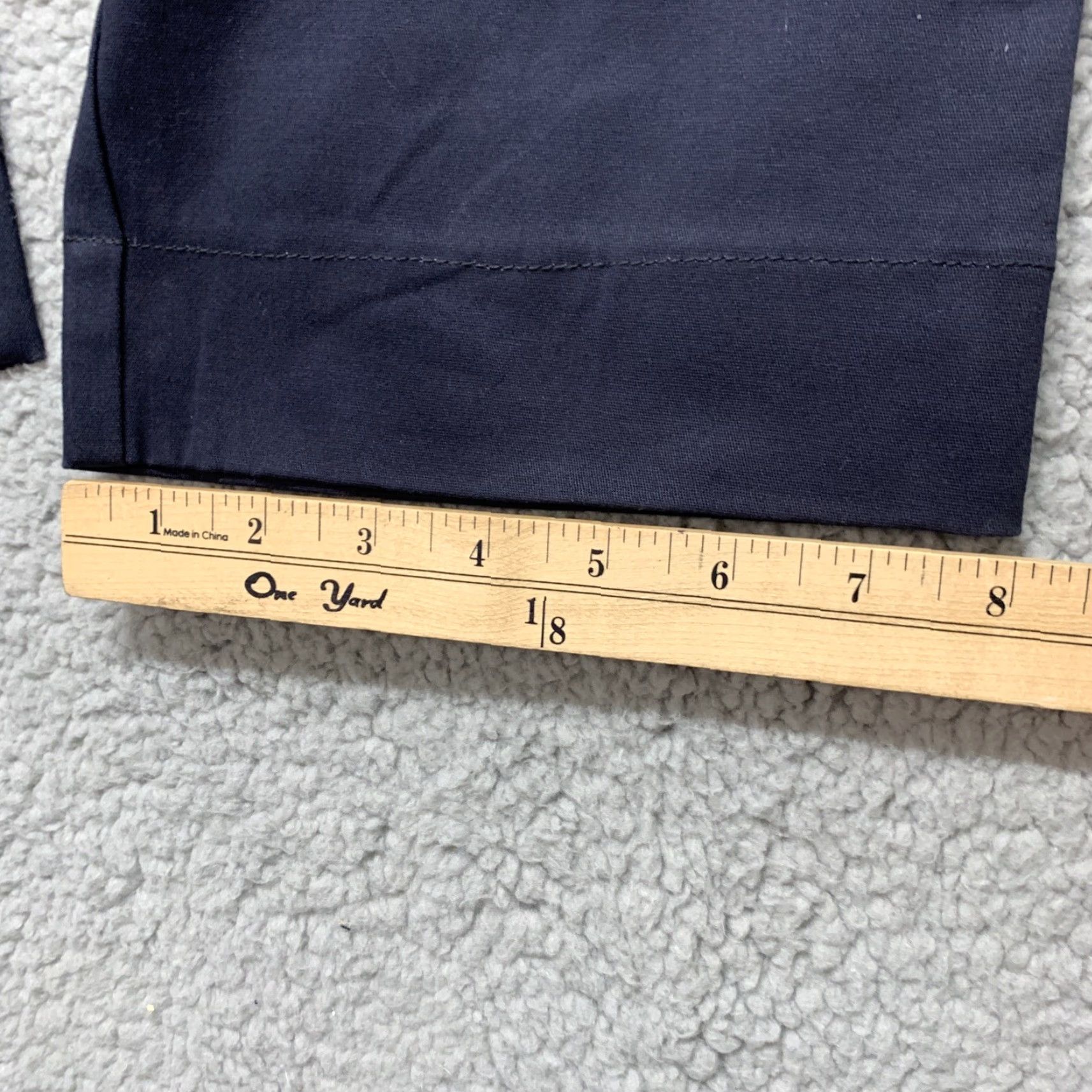 Dickies Dickies Girl Stretch Womens Size 11 Blue Cropped Pants Style NHH11 34" Waist Size 32" / US 10 / IT 46 - 7 Thumbnail