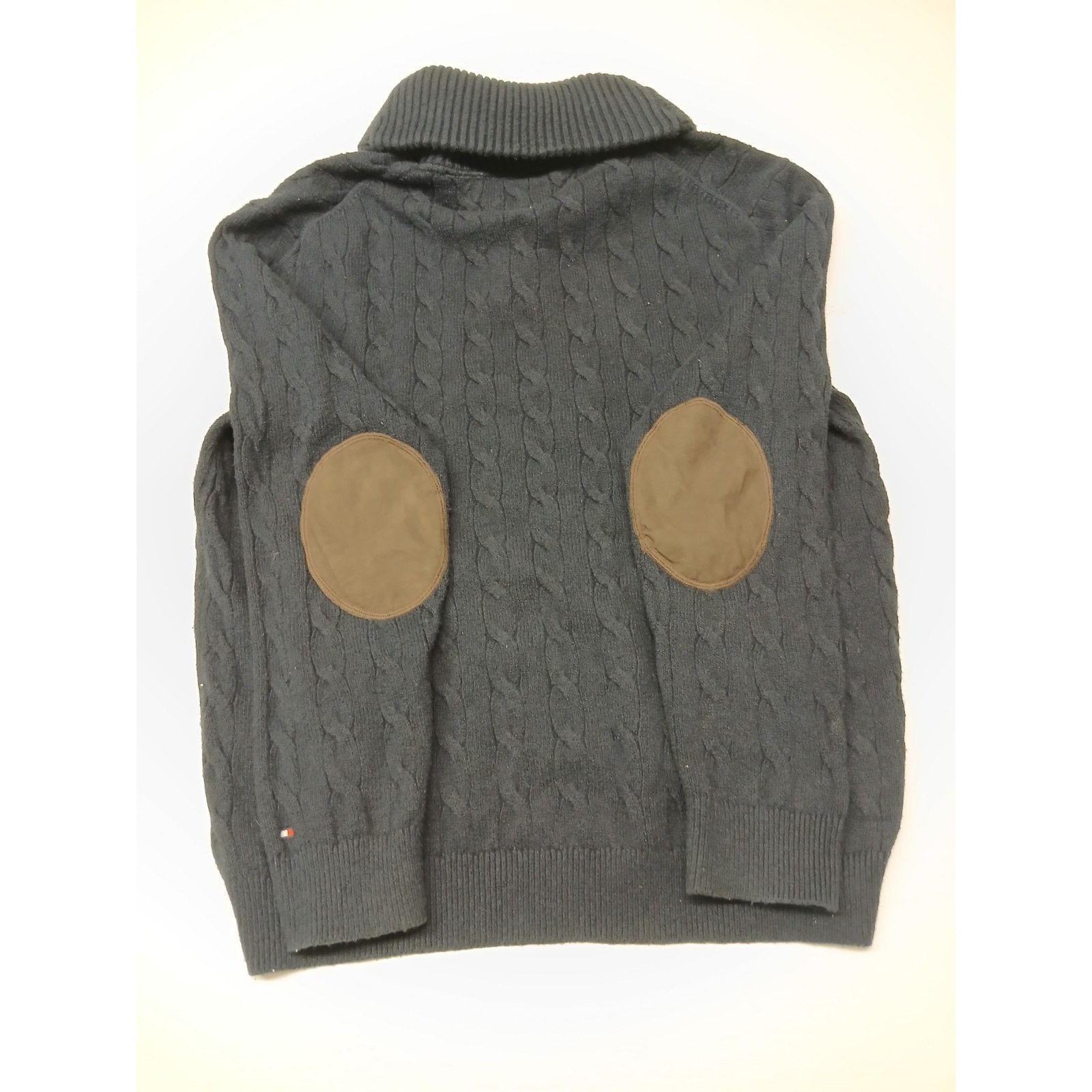 Tommy Hilfiger Tommy Hilfiger (XL) Lux Cotton Blue Zip Pull Over Sweatshirt Size US XL / EU 56 / 4 - 6 Thumbnail