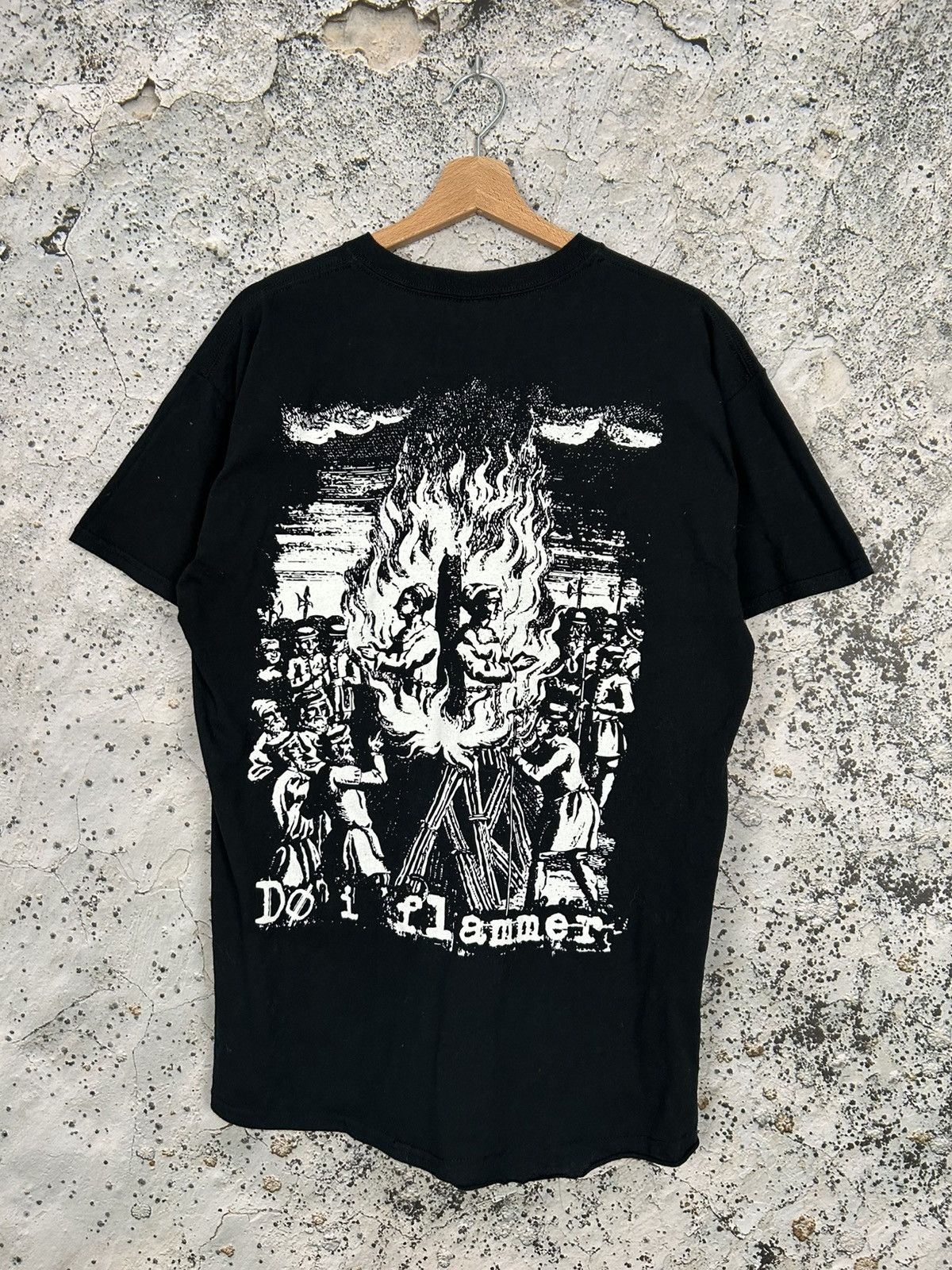 Vintage Hate Sphere Rock Band Tee Avant Garde Grunge Punk