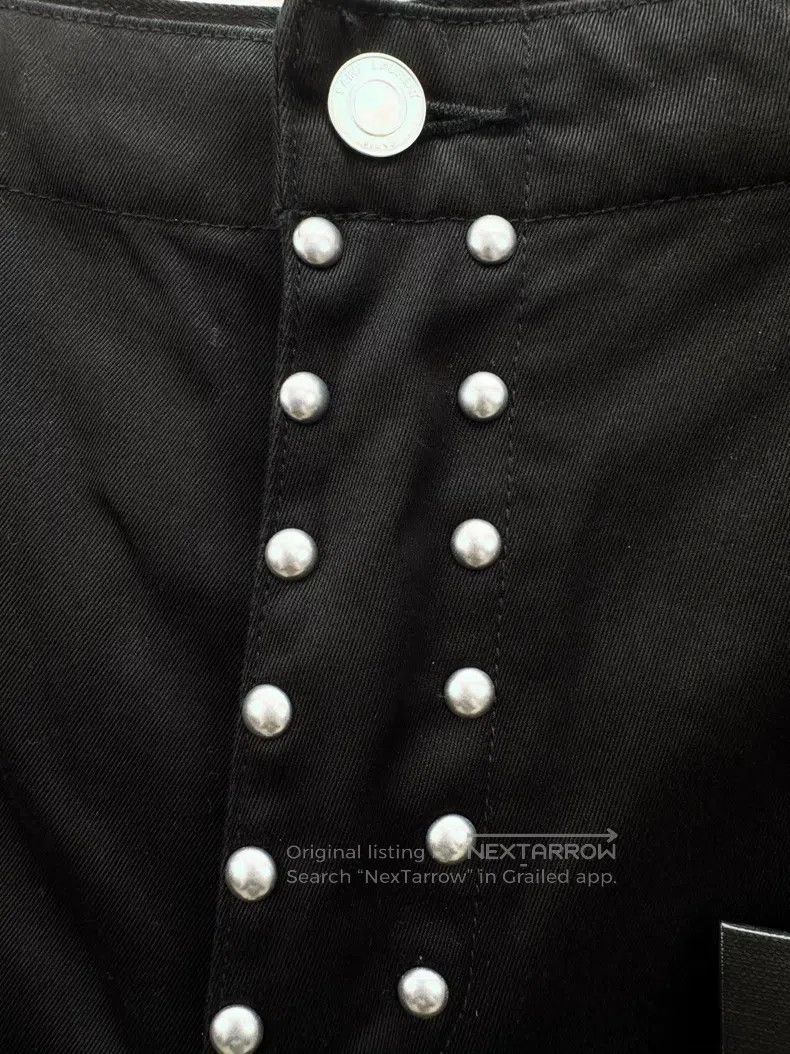 Saint Laurent Paris Saint Laurent Paris size S Studded Shorts Size 24" / US 00 / IT 34 - 2 Thumbnail