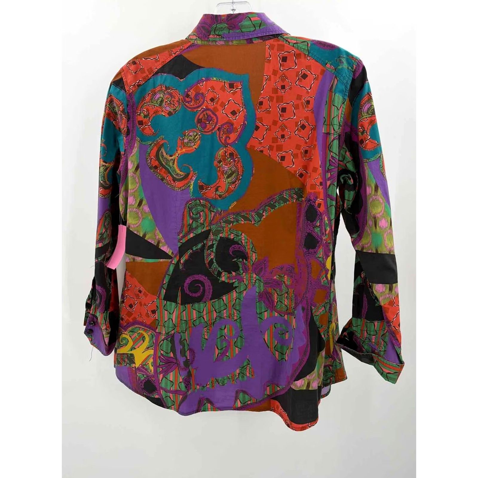 Etro Etro Button Down Purple Size 38 Regular - Pre-Owned Size XS / US 0-2 / IT 36-38 - 2 Thumbnail