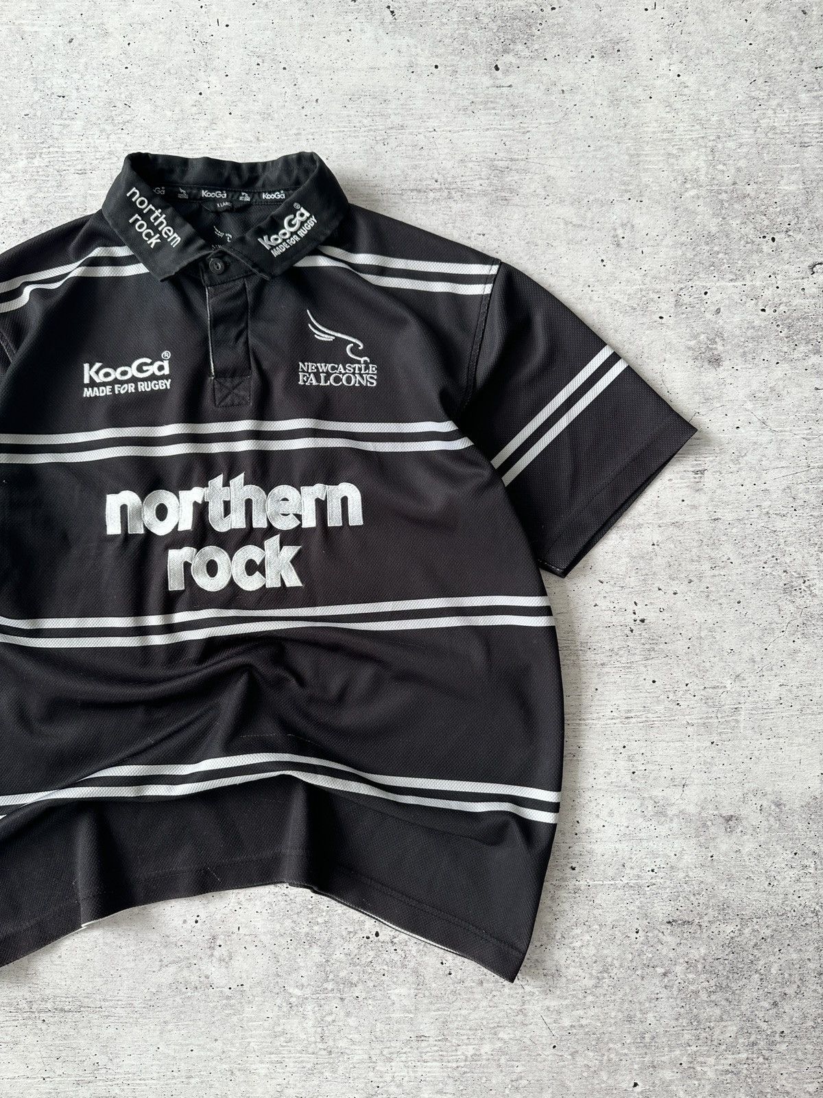 Rugby Ralph Lauren Newcastle Falcons Rugby Home Jersey Kooga 2006/2007 Size US XL / EU 56 / 4 - 2 Thumbnail