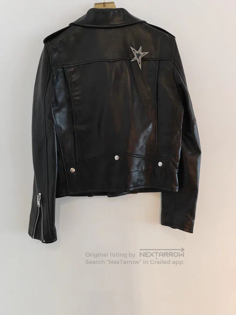 Saint Laurent Paris Saint Laurent Paris Sheepskin Leather Jacket Size M / US 6-8 / IT 42-44 - 4 Thumbnail