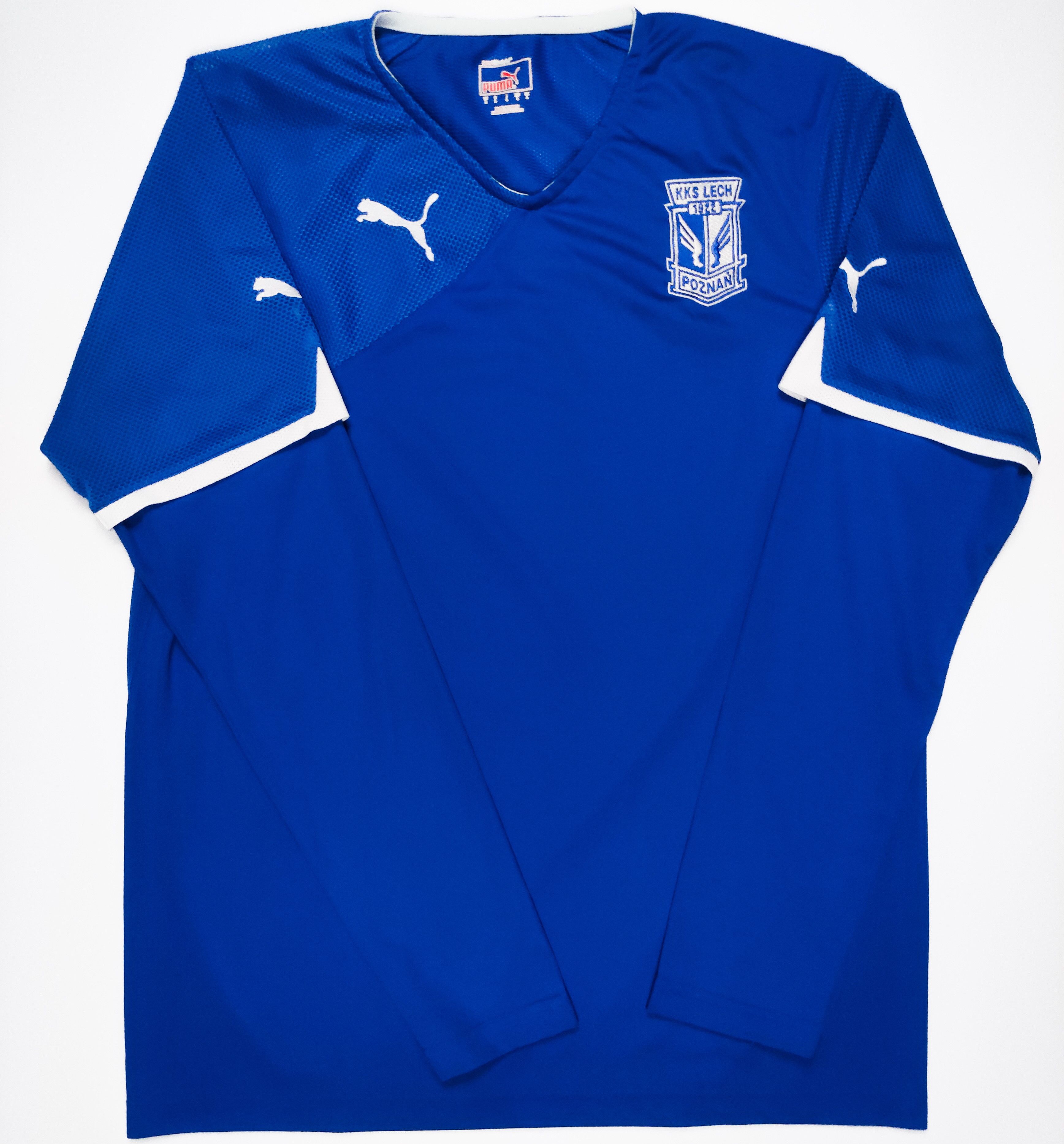 Puma Lech Poznań 2011 2012 Puma Home 2 Shirt Kit Jersey Poland Size US L / EU 52-54 / 3 - 1 Thumbnail