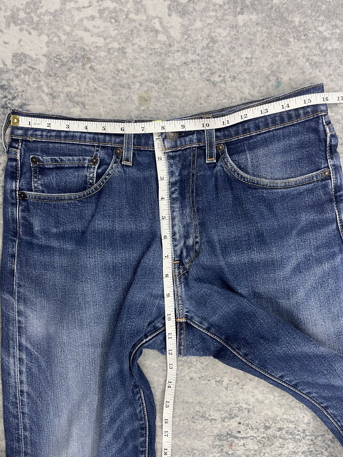 Levi's 90s Levis 505 Big E Distressed Denim Size US 31 - 17 Thumbnail