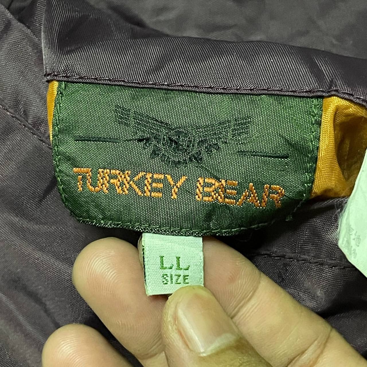 Vintage Vintage Turkey Bear Ma 1 Bomber Jacket Reversible Size US XL / EU 56 / 4 - 13 Thumbnail