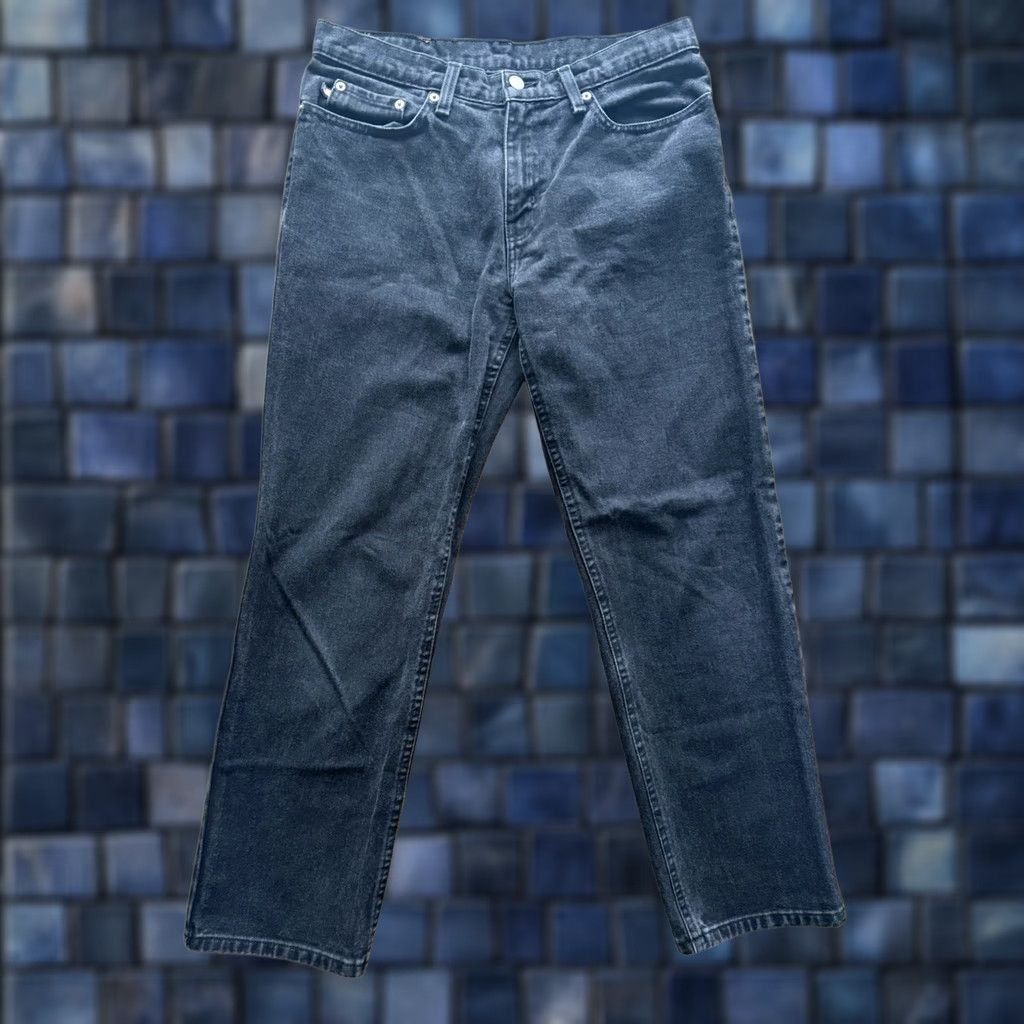 Polo Ralph Lauren Polo Jeans Co Ralph Lauren Saturday Jeans Women’s 32x28 Straight Leg Black Denim Size 30" / US 8 / IT 44 - 1 Thumbnail