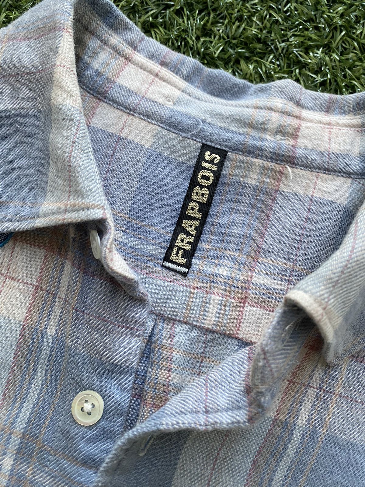 Vintage Frapbois Issey Miyake Numeral Flannel Shirts