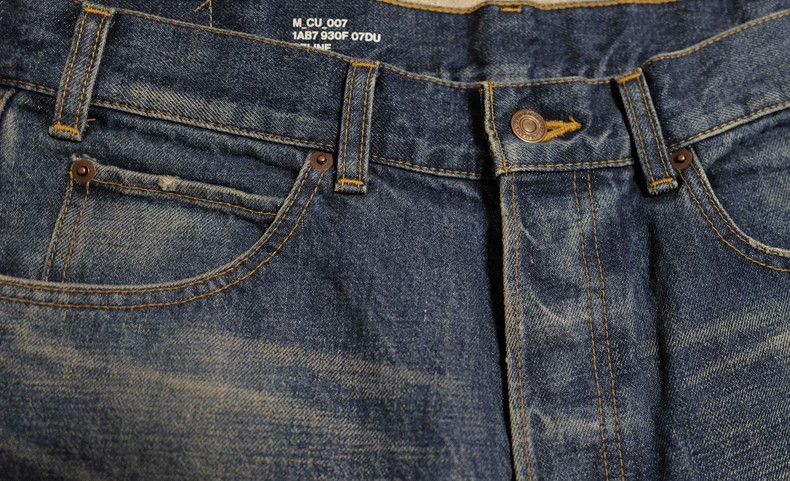 Celine CELINE Blue washed Lou jeans Size 31" - 3 Thumbnail