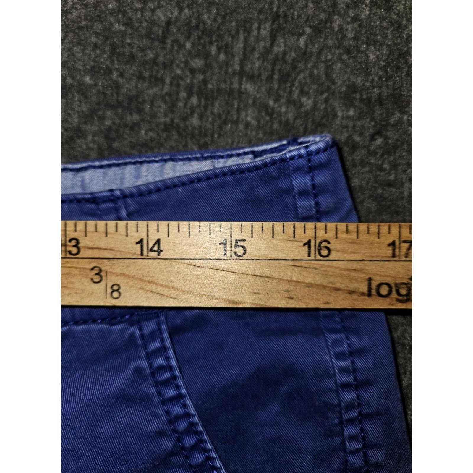 American Eagle Outfitters American Eagle Outfitters Shorts Womens 8 Blue Chino Shortie Stretch Twill Size 30" / US 8 / IT 44 - 5 Thumbnail