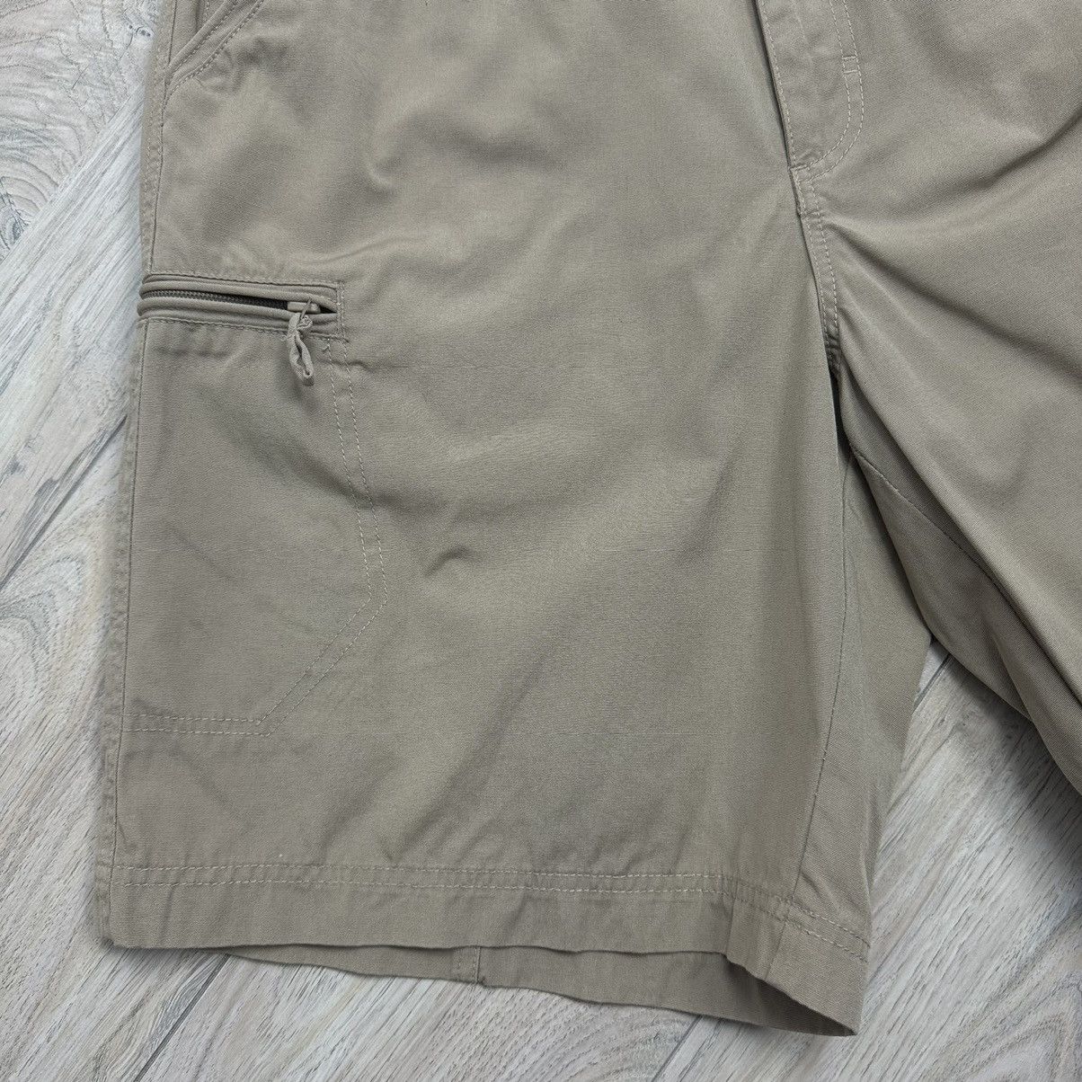 Lotto Sport Vintage Y2K Lotto Beige Tan Cotton Multi Pocket Shorts Size US 28 / EU 44 - 4 Thumbnail