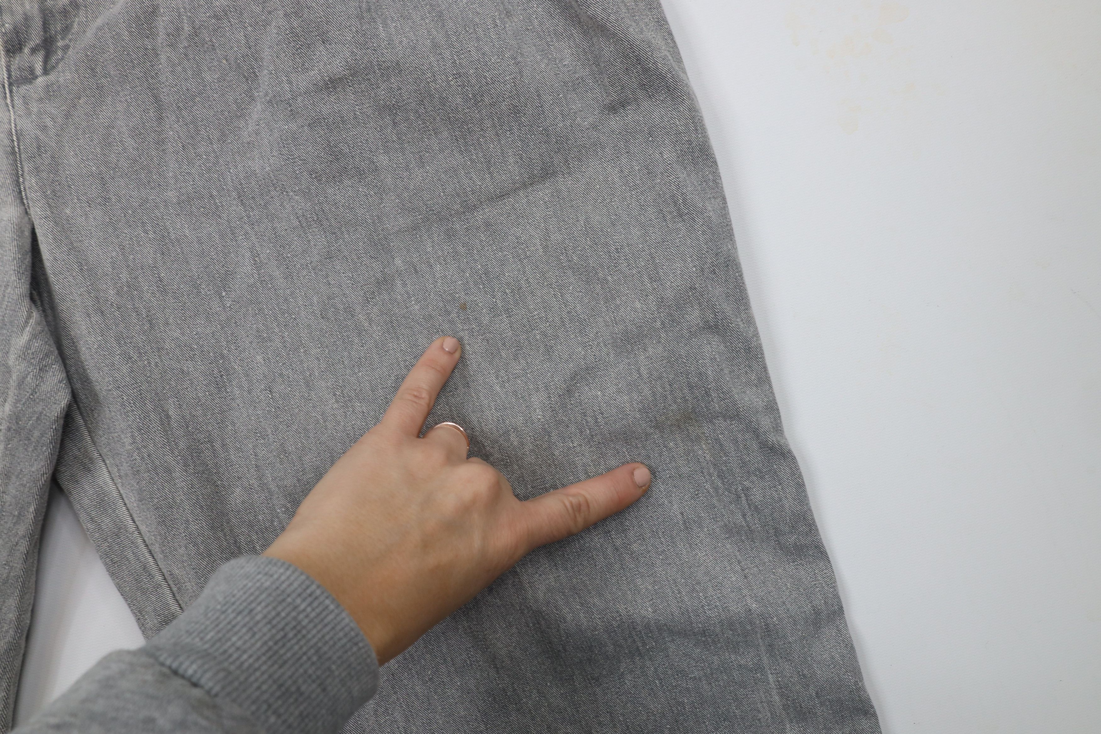 Vintage Vintage 90s Streetwear Baggy Fit Stonewash Jeans Gray USA Size US 38 / EU 54 - 5 Thumbnail