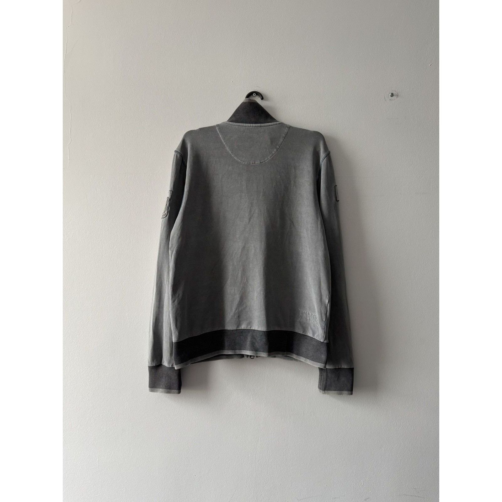Aeronautica Militare Y2K Vintage Avantgarde Aeronautica Gray Zip Sweatershirt Size US M / EU 48-50 / 2 - 7 Thumbnail