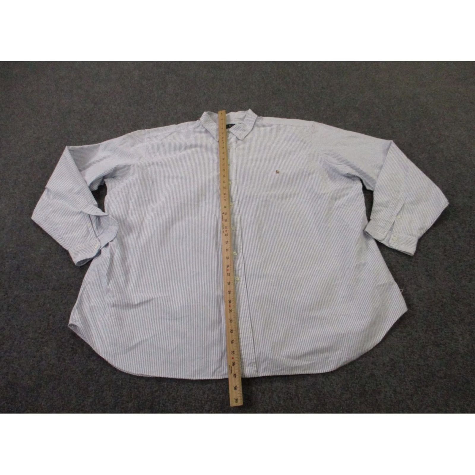 Polo Ralph Lauren Polo Ralph Lauren Shirt Men 3XLT Striped Classic Pony Logo Golf Business Preppy Size US XXL / EU 58 / 5 - 3 Thumbnail