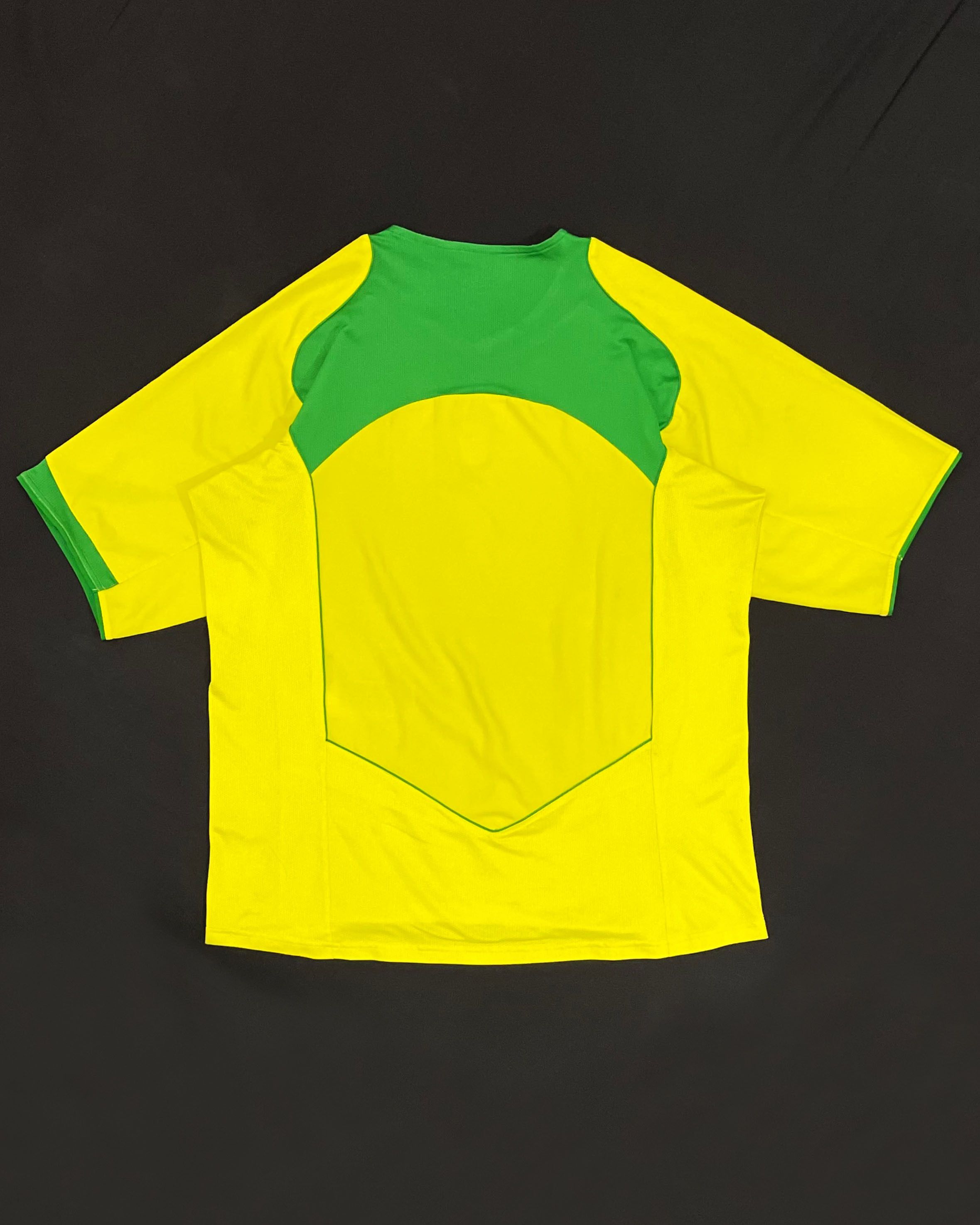 Nike Brazil Home Kit 2004 2005 2006 Size US XL / EU 56 / 4 - 2 Thumbnail