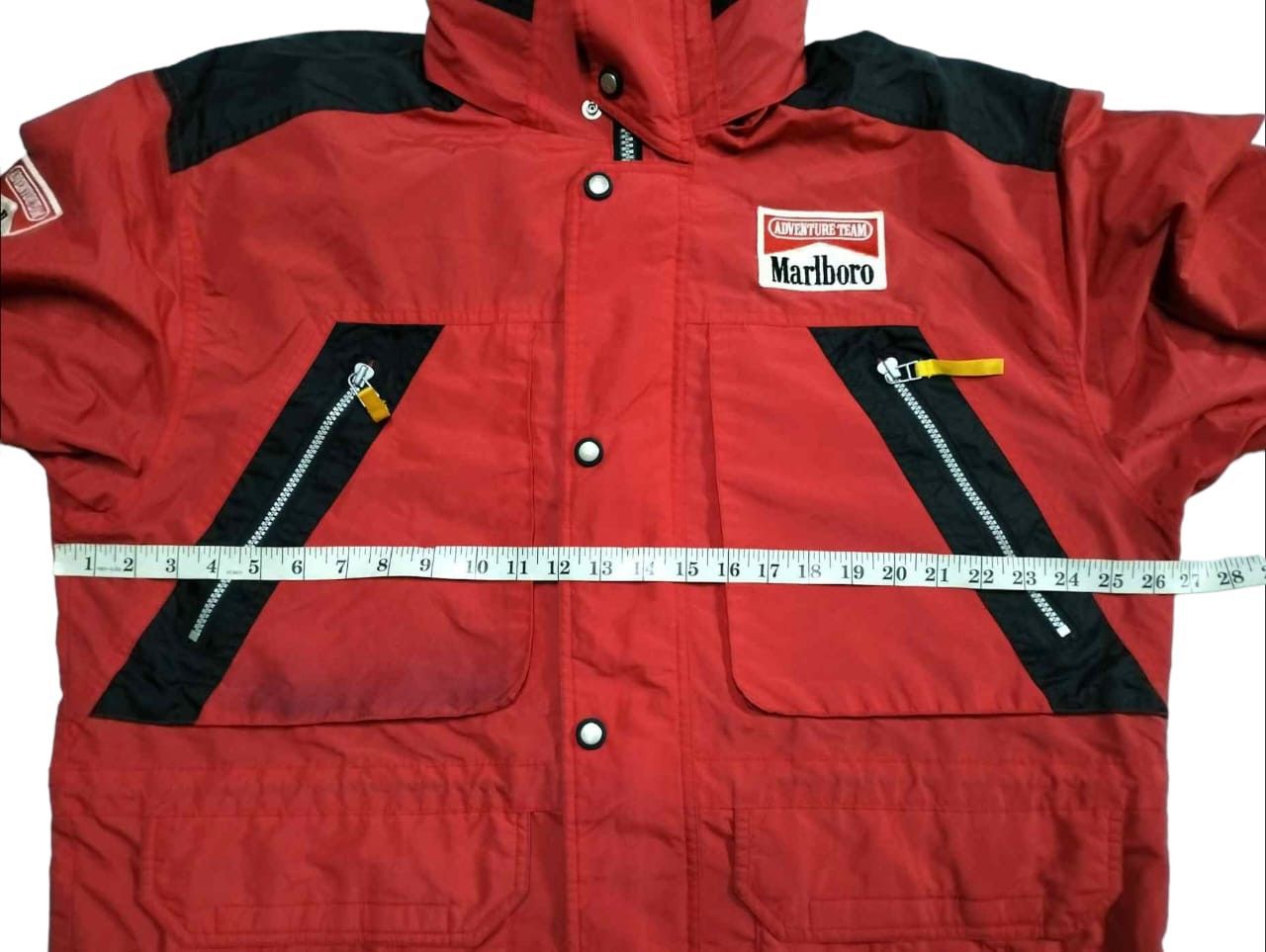 Marlboro Vintage Marlboro Adventure Team Hidden Hoodie Zipper Jacket Size US L / EU 52-54 / 3 - 24 Thumbnail