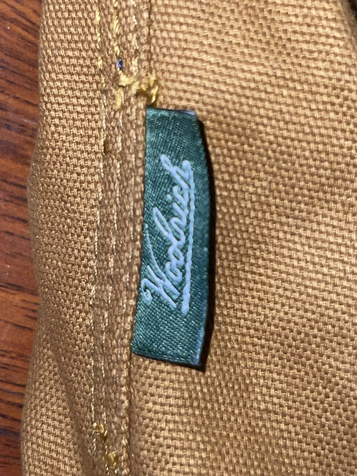 Woolrich Woolen Mills Flannel Lined Canvas Barn Jacket w/Hood Size US XXL / EU 58 / 5 - 3 Thumbnail