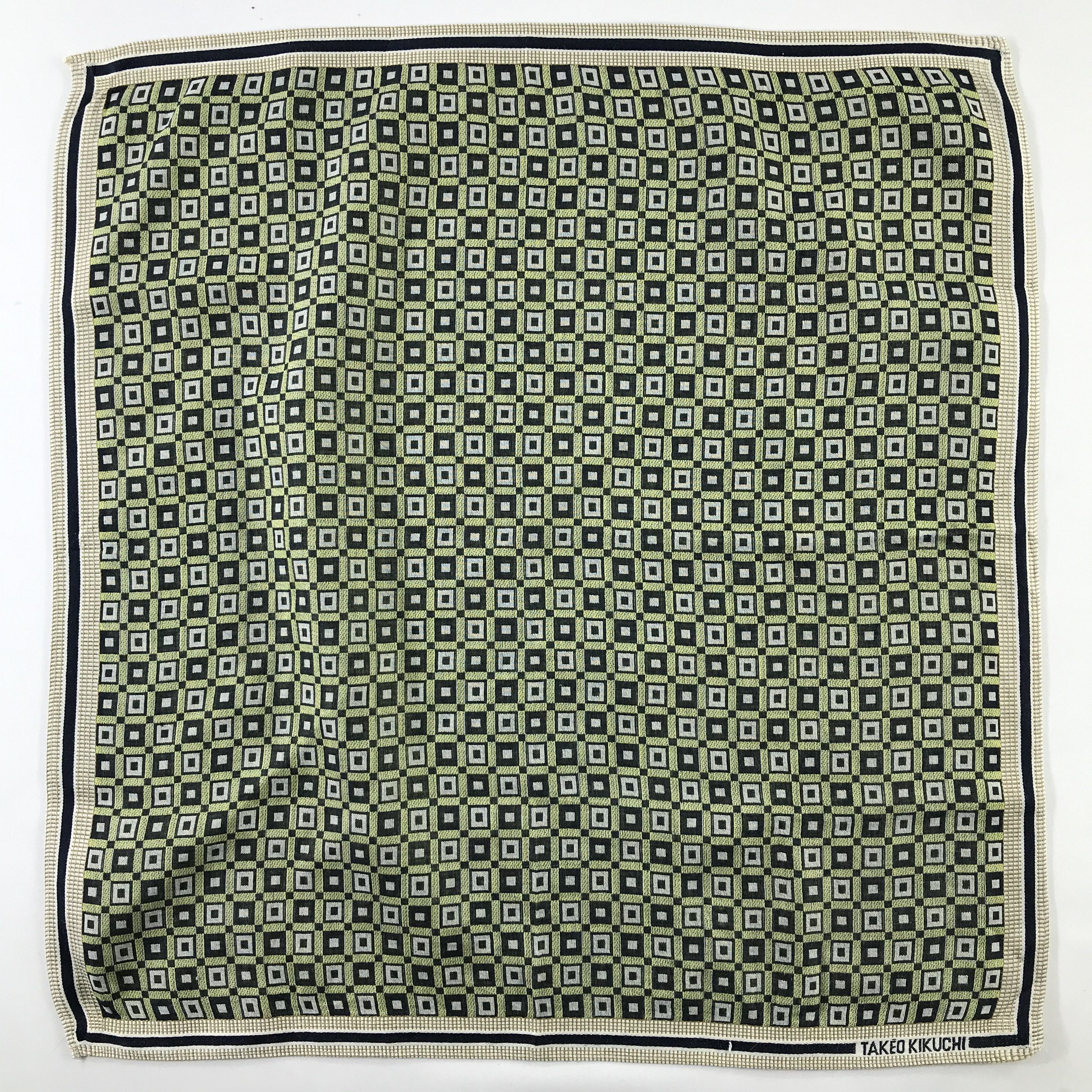Takeo Kikuchi × Vintage Takeo Kikuchi Bandana / Handkerchief / Neckerchief - S1116 Size ONE SIZE - 1 Thumbnail
