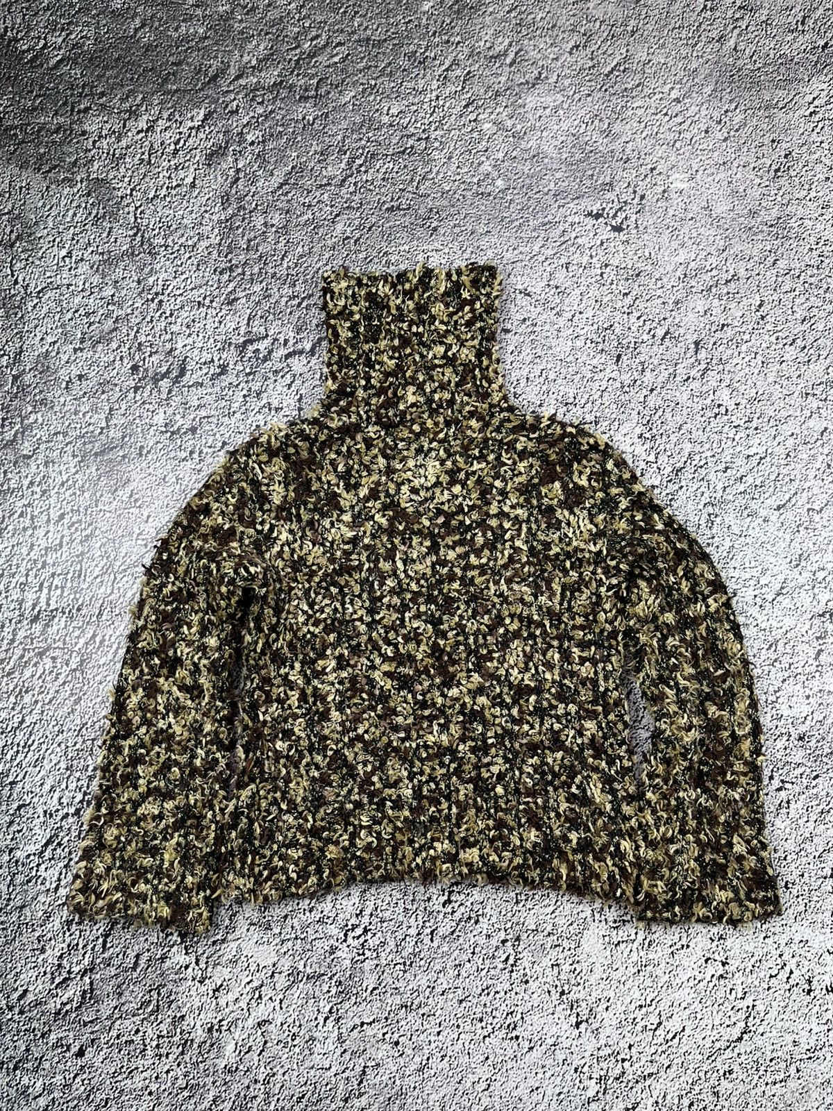 Vintage Vintage Y2K turtleneck 00s style 2000s sweater streetwear Size M / US 6-8 / IT 42-44 - 4 Thumbnail