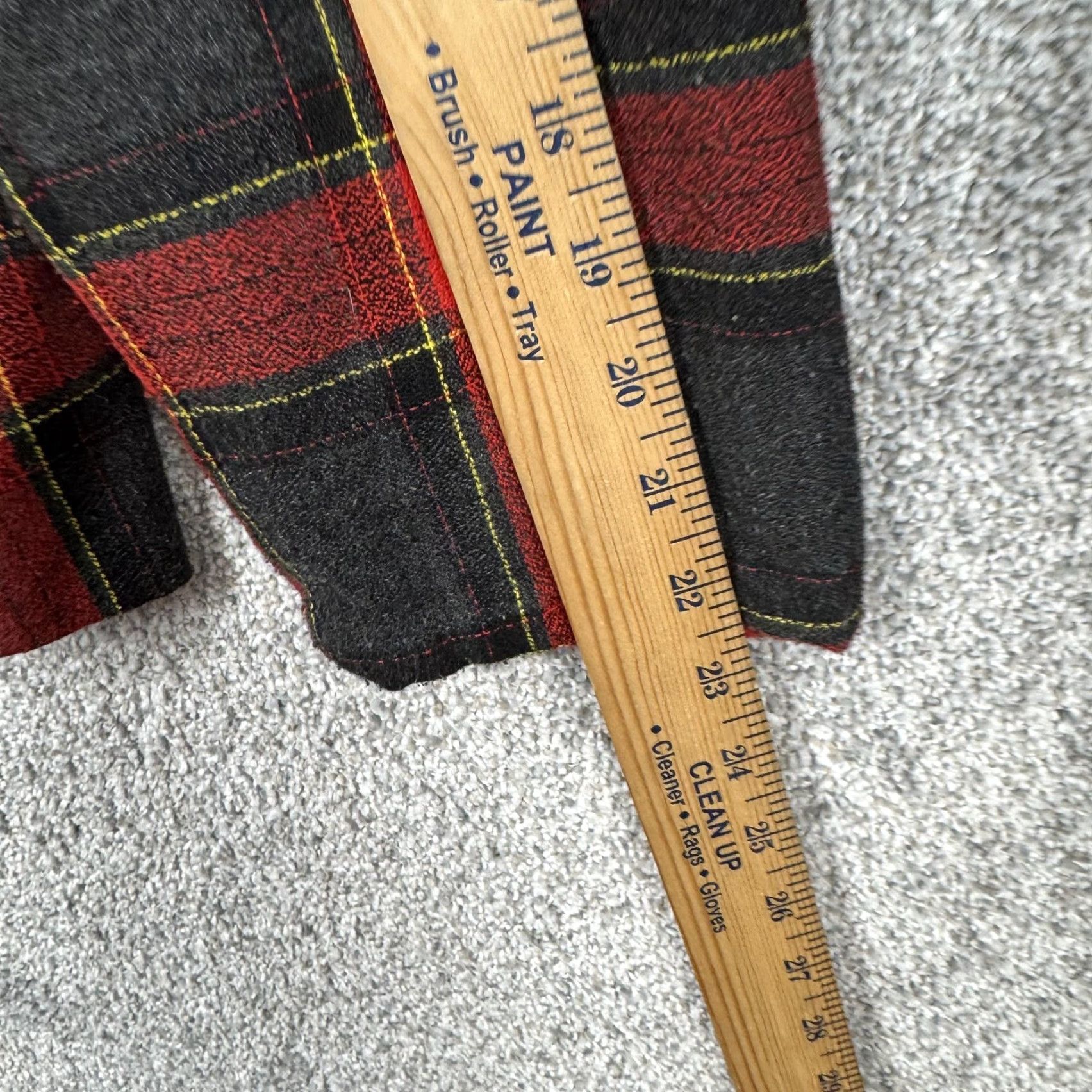 Vintage VINTAGE 90s Tan Jay Blazer Women 14 Red Plaid Tartan Shoulder Pads Preppy Retro Classic 80s 90s Blazer Women Size XL / US 12-14 / IT 48-50 - 5 Thumbnail