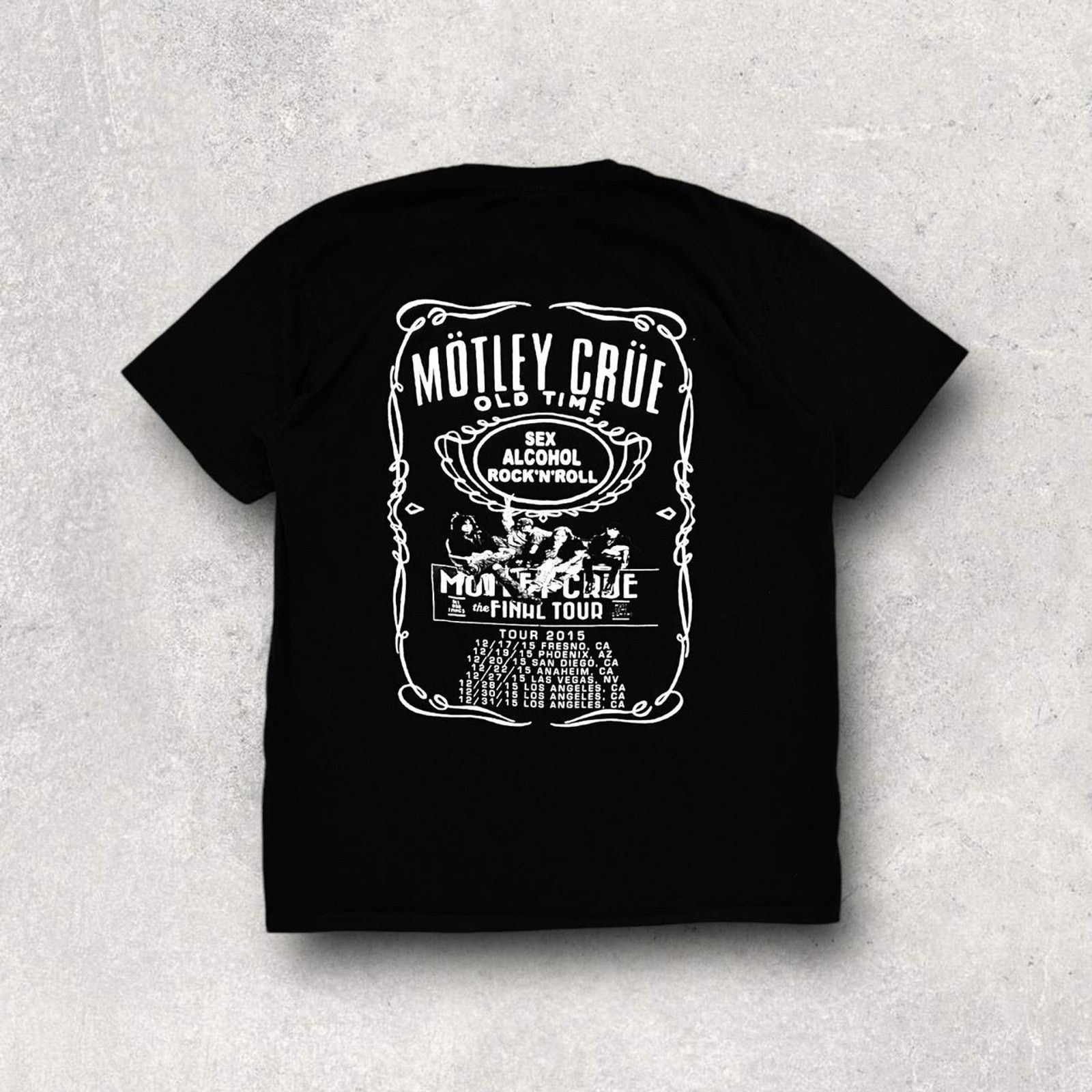 Other Mötley Crue ‘The Final Tour’ 2015 Double Sided Rock T-Shirt Size US M / EU 48-50 / 2 - 3 Thumbnail