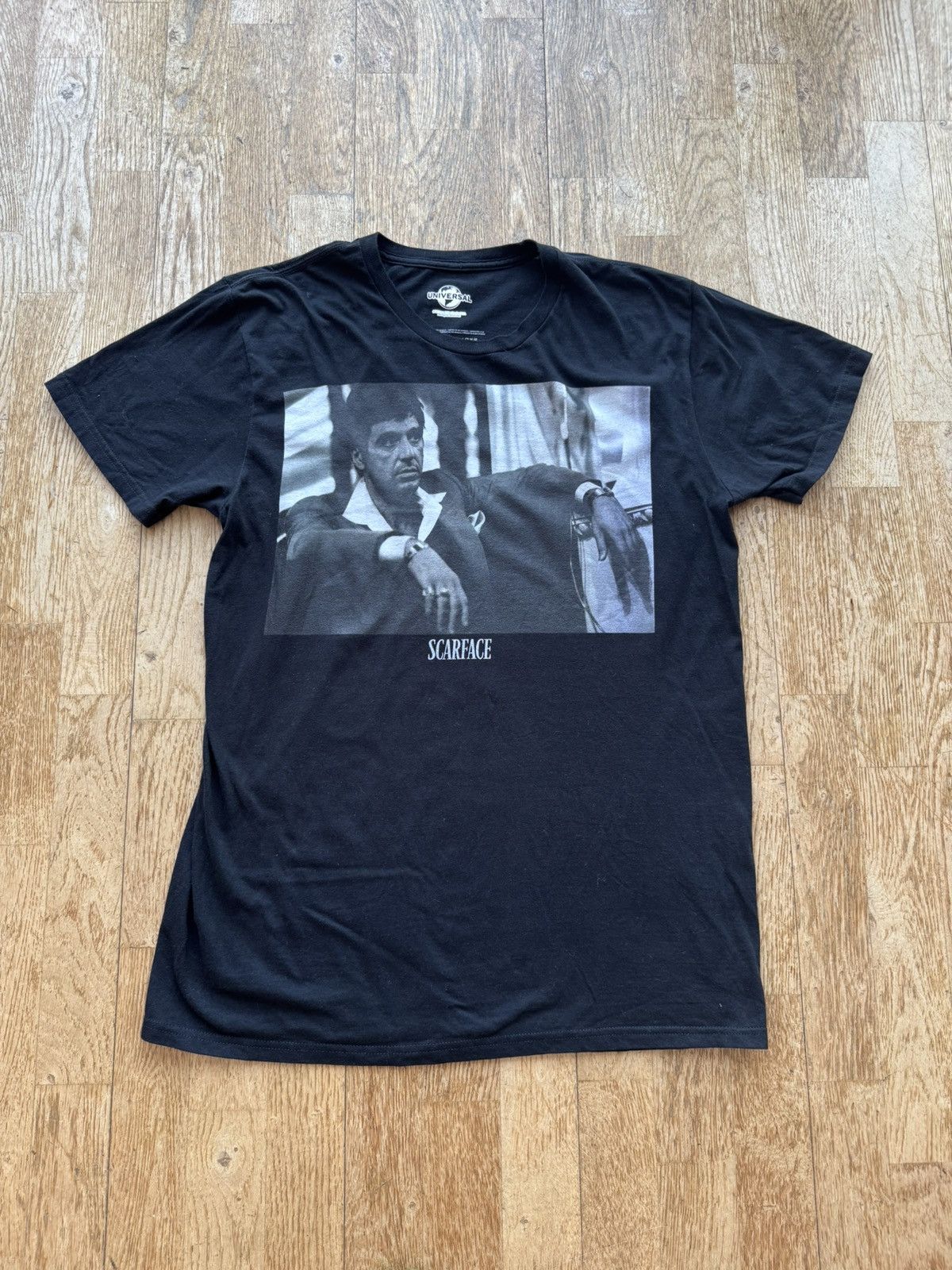 Vintage RARE VINTAGE SCARFACE UNIVERSAL MOVIE TEE SHIRT Size US L / EU 52-54 / 3 - 1 Thumbnail
