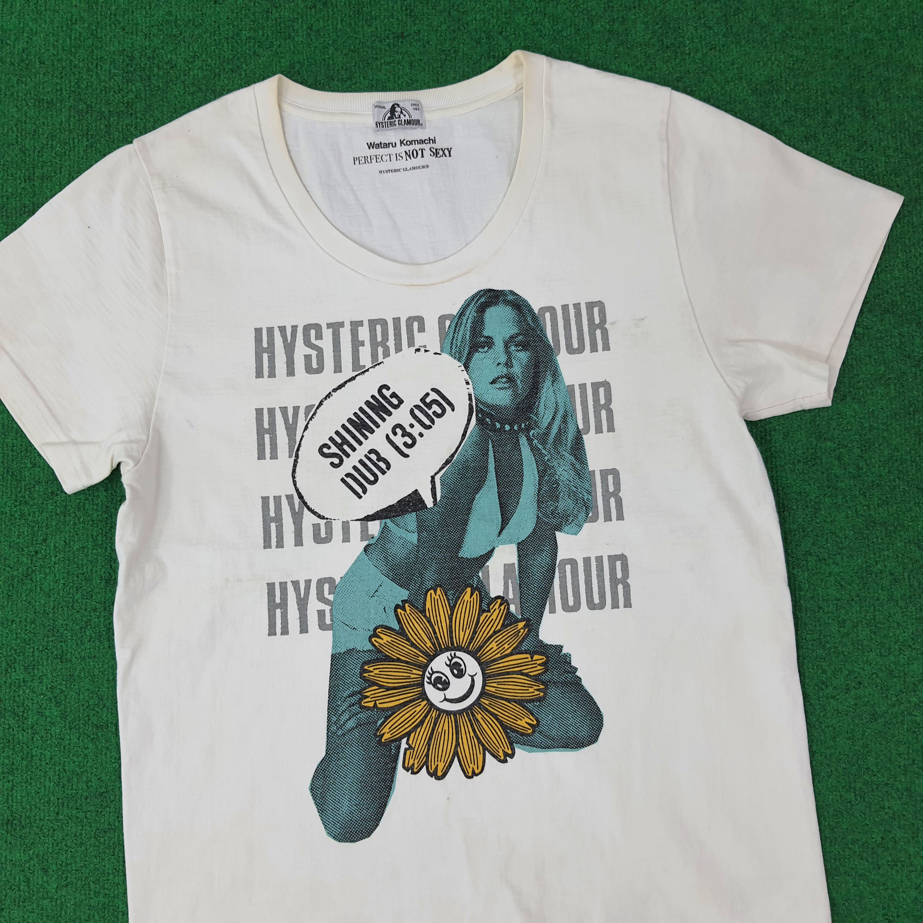Hysteric Glamour Vintage Hysteric Glamour x Wataru Komachi Tshirt C223N10 Size US M / EU 48-50 / 2 - 2 Thumbnail