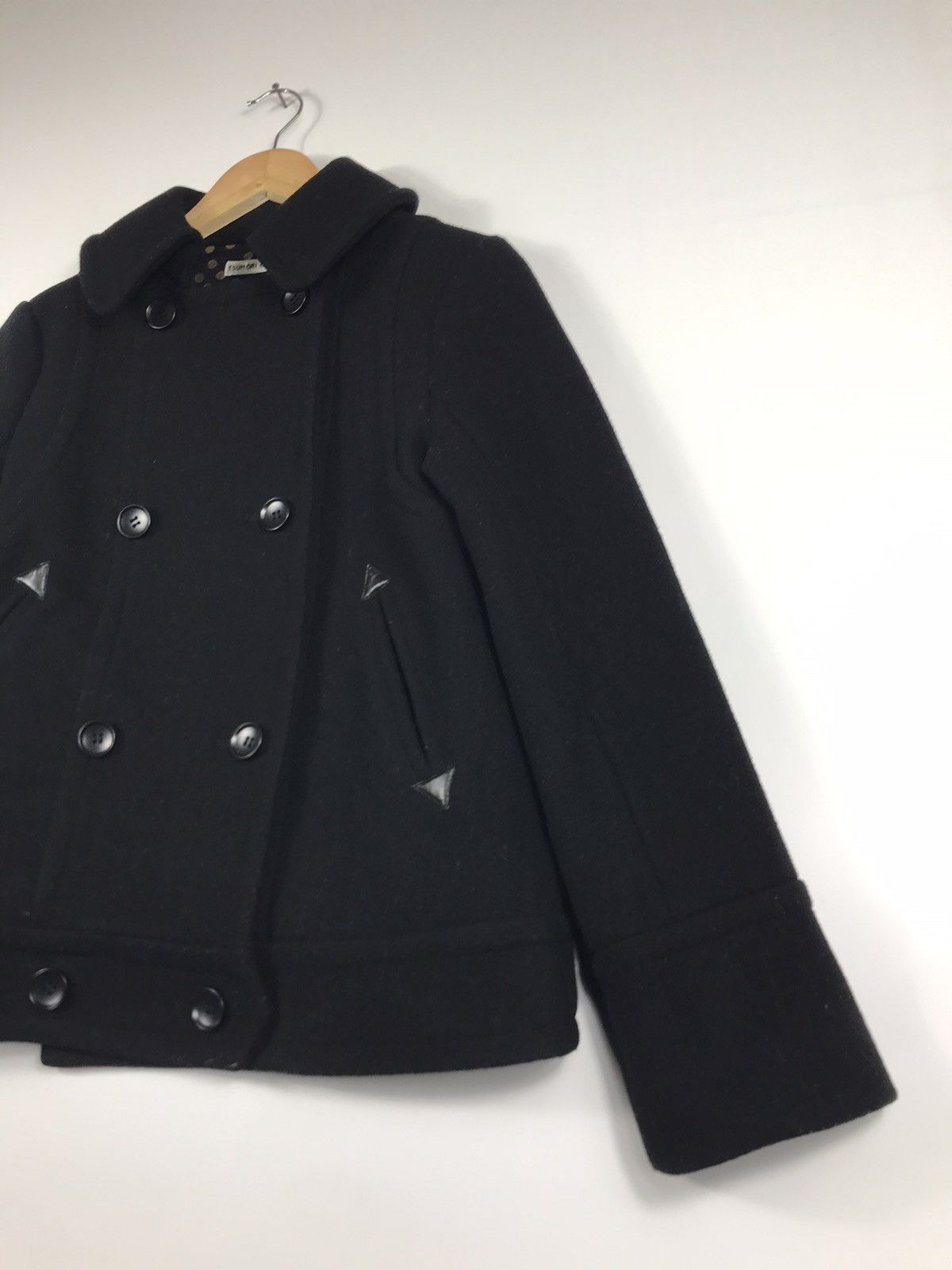 Tsumori Chisato 🔥Tsumori Chisato Issey Miyake Wool Double Breast Cropped Size S / US 4 / IT 40 - 4 Thumbnail