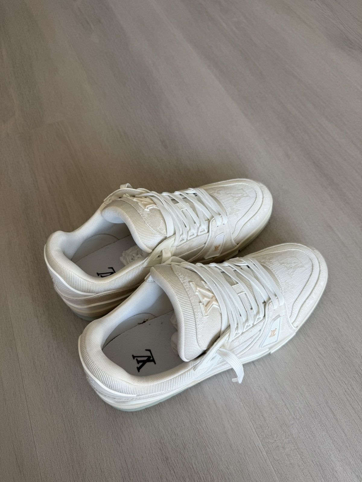 Louis Vuitton LV Trainers Denim Monogram size LV8.5 Size US 8.5 / EU 41-42 - 13 Thumbnail
