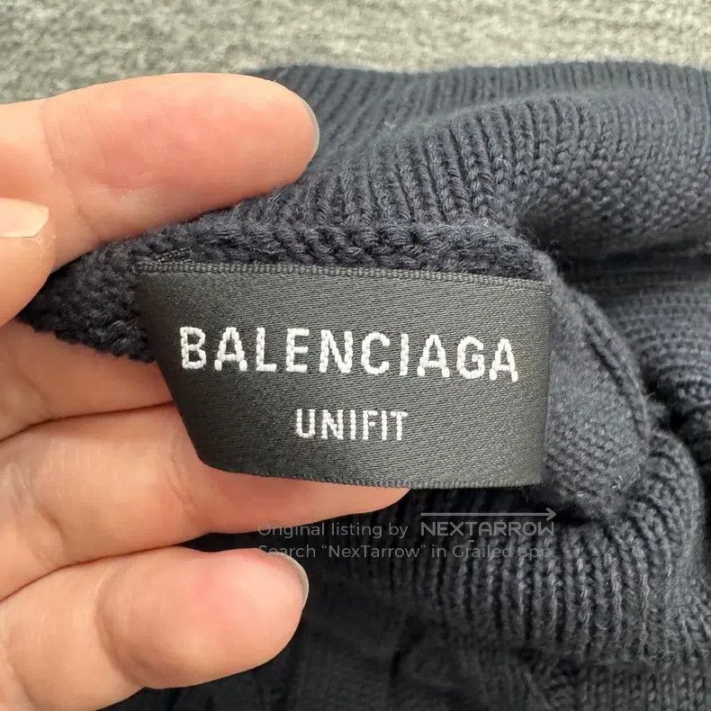 Balenciaga Wheat Ear Embroidered Sweater