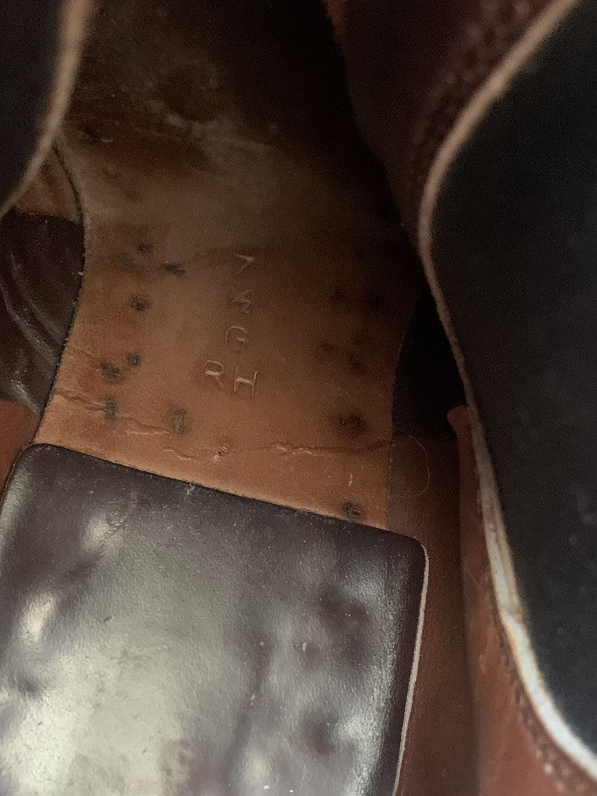 R.M. Williams × Vintage R.M. Williams Men’s Brown Leather Western Cowboy Boots Size US 7.5 / EU 40-41 - 9 Thumbnail