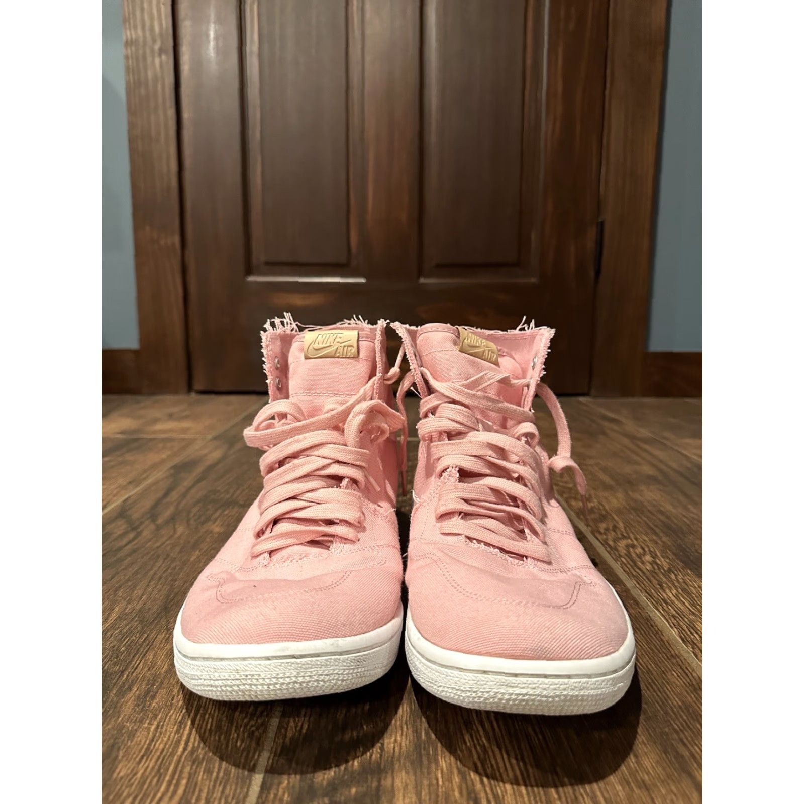 Nike VINTAGE Nike Air Jordan 1 Retro High Decon Easter Light Pink White 867338-620 12 Men Sneakers Size US 11 / EU 44 - 2 Thumbnail