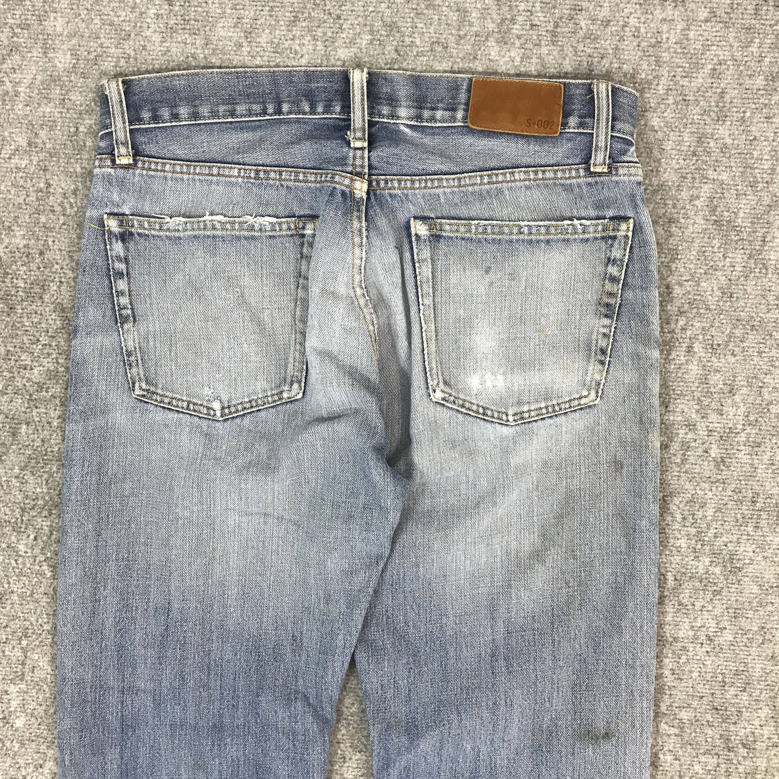 Uniqlo UNIQLO DISTRESSED DENIM PANTS Size US 32 / EU 48 - 5 Thumbnail