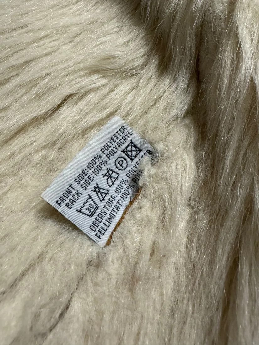 Balmain × Vintage 2000s Balmain Faux Fur Camel Jacket Size S / US 4 / IT 40 - 5 Thumbnail