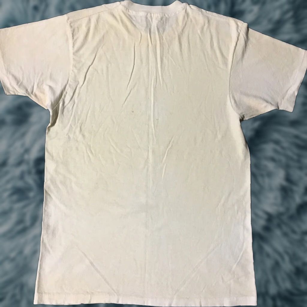 Hanes Vtg 80s Hanes Faded Distress Shirt M L USA Grunge Biker Punk Skate Surf PE 90s Size US M / EU 48-50 / 2 - 1 Thumbnail
