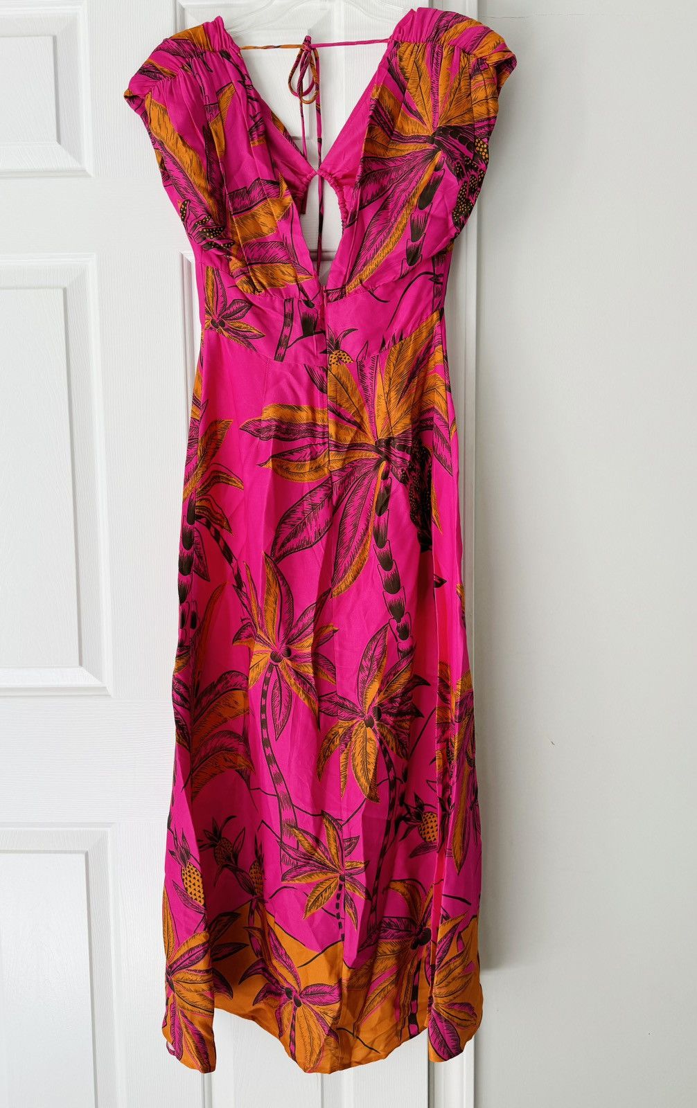 Farm Rio Farm Rio Beach Forest Viscose Maxi Dress, Size XS Size XS / US 0-2 / IT 36-38 - 14 Thumbnail
