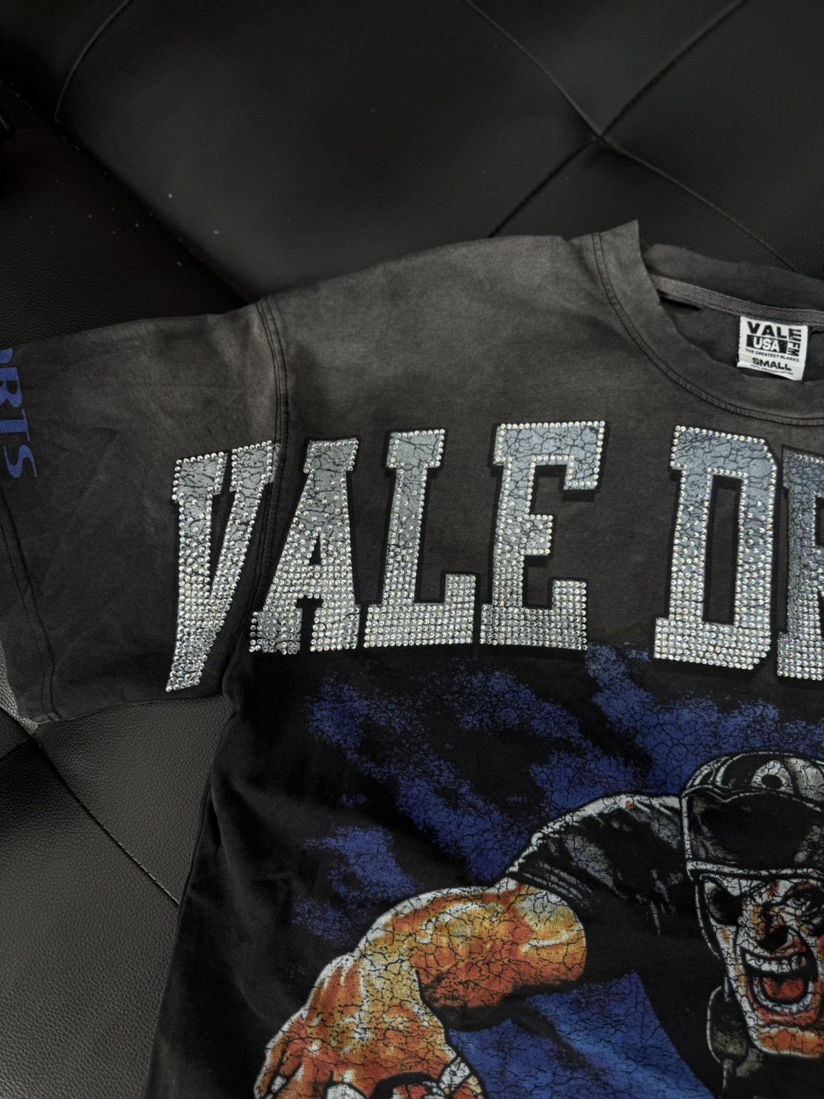 Vale Valley Stone Football Tee Shirt Shiny Size S (NEW) Size US S / EU 44-46 / 1 - 3 Thumbnail