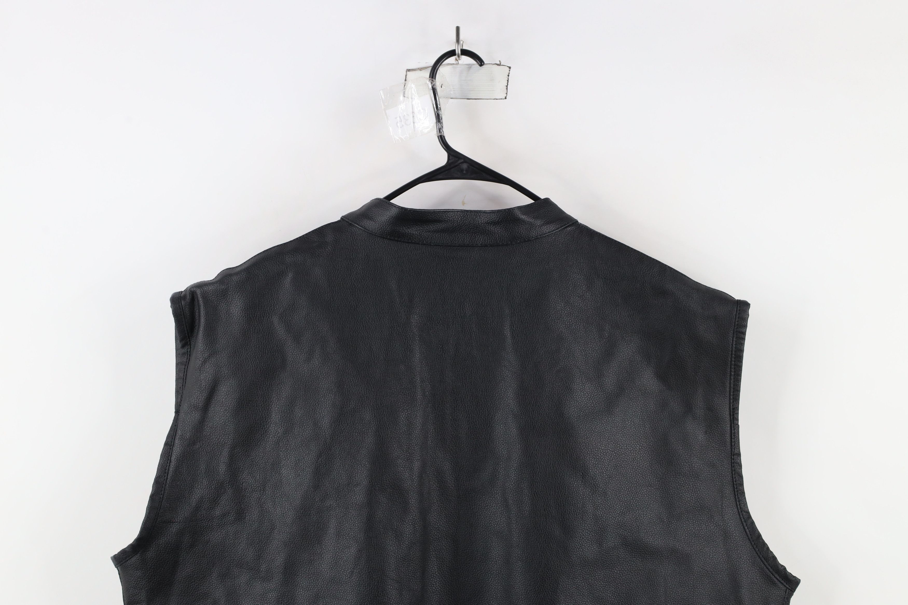 Vintage Vintage 90s Streetwear Sleeveless Motorcycle Vest Jacket Size US XXL / EU 58 / 5 - 14 Thumbnail