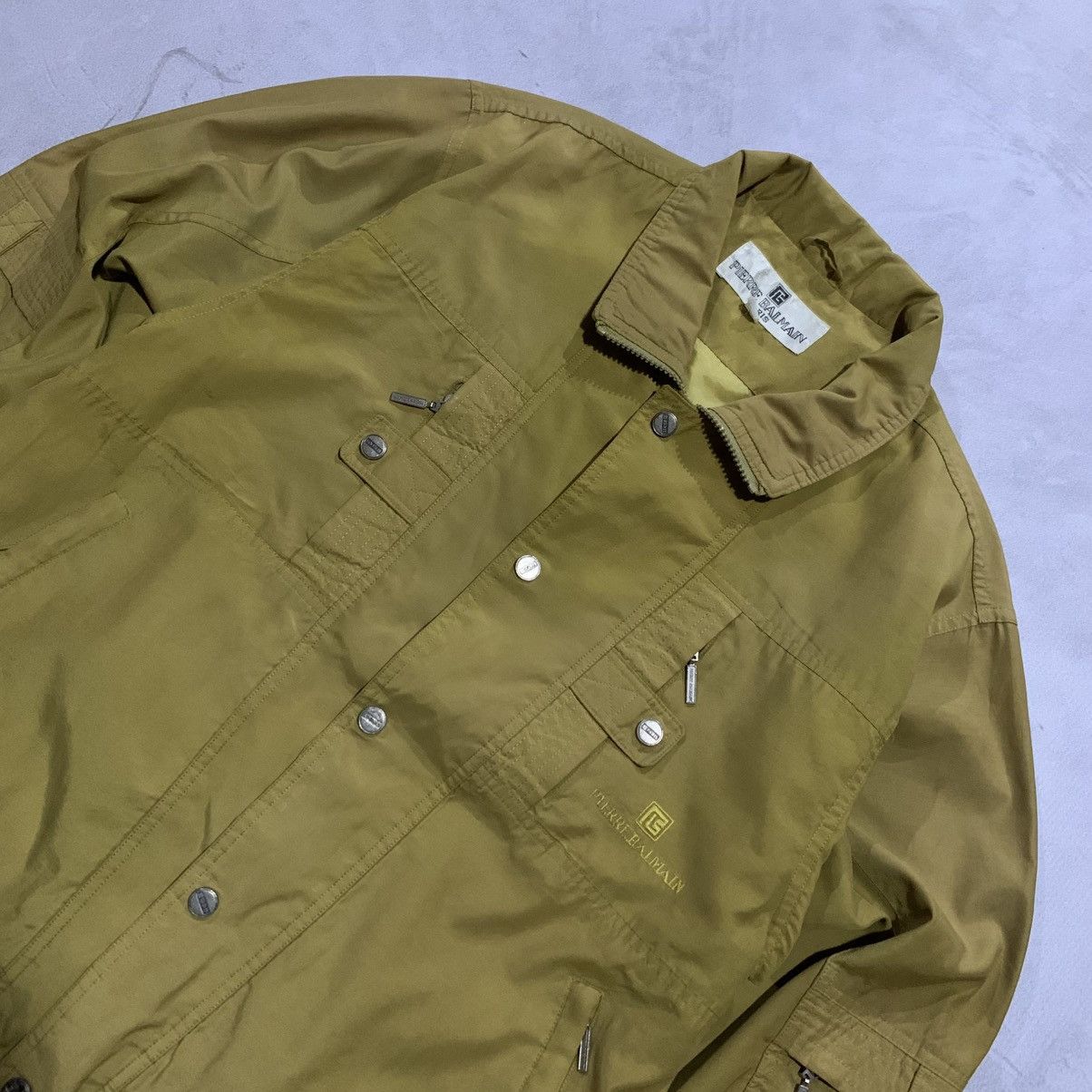 Pierre Balmain Vintage Pierre Balmain Paris Jacket Size US L / EU 52-54 / 3 - 3 Thumbnail