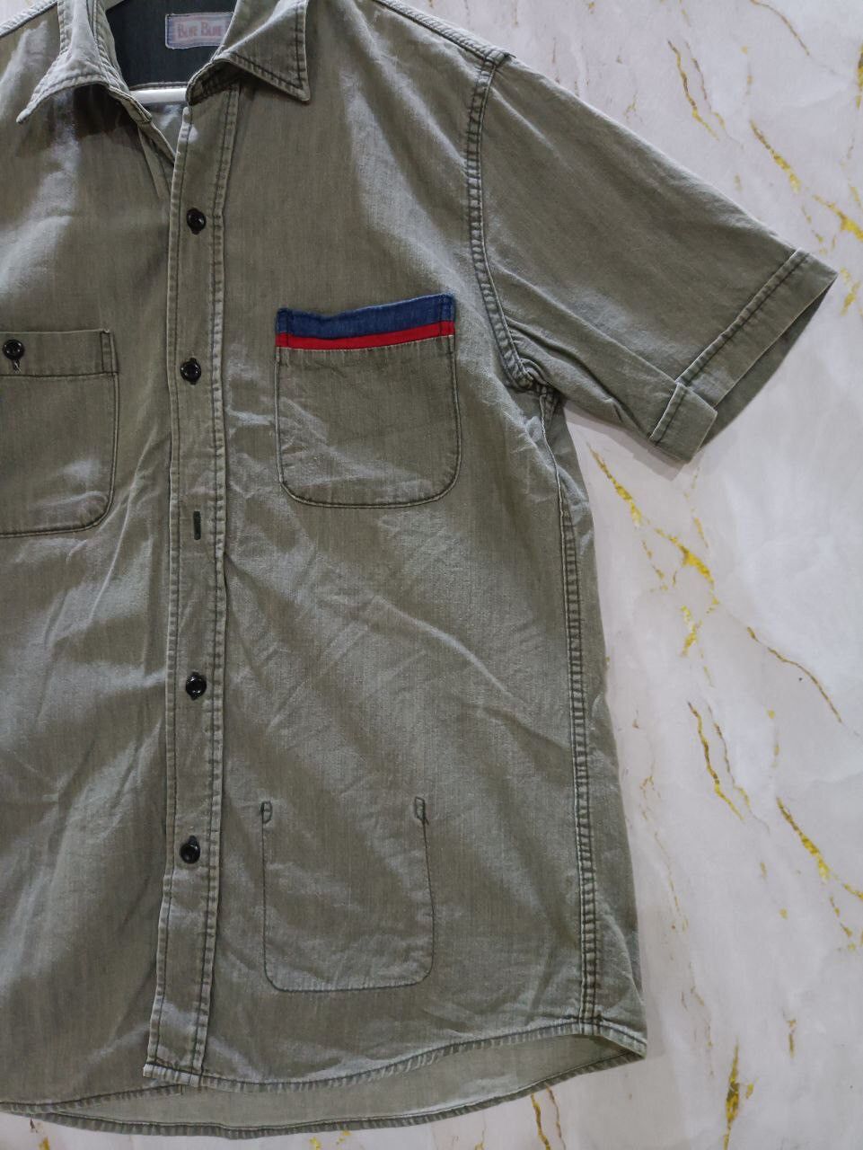 Blue Blue Japan BLUE BLUE JAPAN SHIRT BUTTON UP Size US M / EU 48-50 / 2 - 4 Thumbnail