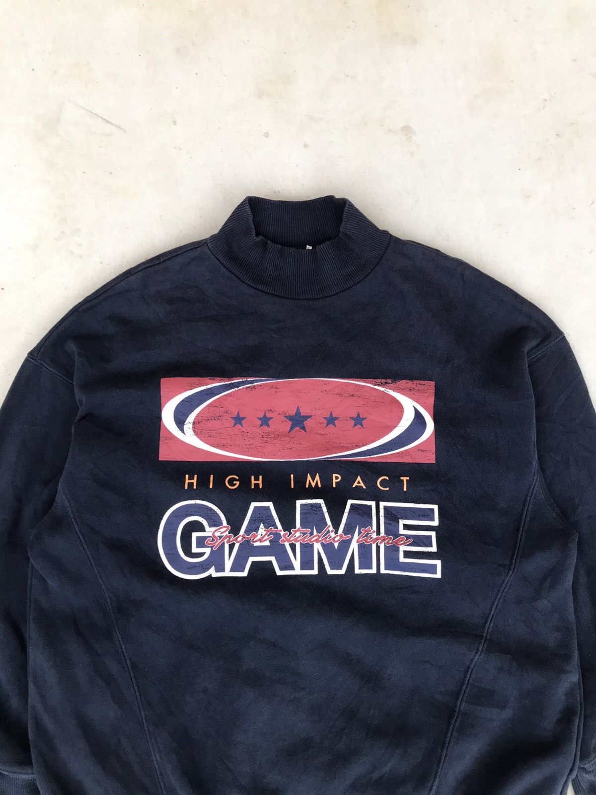 Japanese Brand High Impact Sport Studio Game Sweatshirt Size US S / EU 44-46 / 1 - 2 Thumbnail