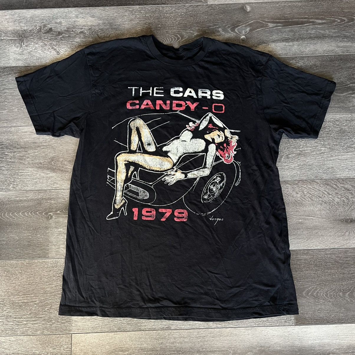 Band Tees Vintage Y2K The Cars Candy-O 1979 Girl Graphic Logo T Shirt Size US L / EU 52-54 / 3 - 1 Thumbnail