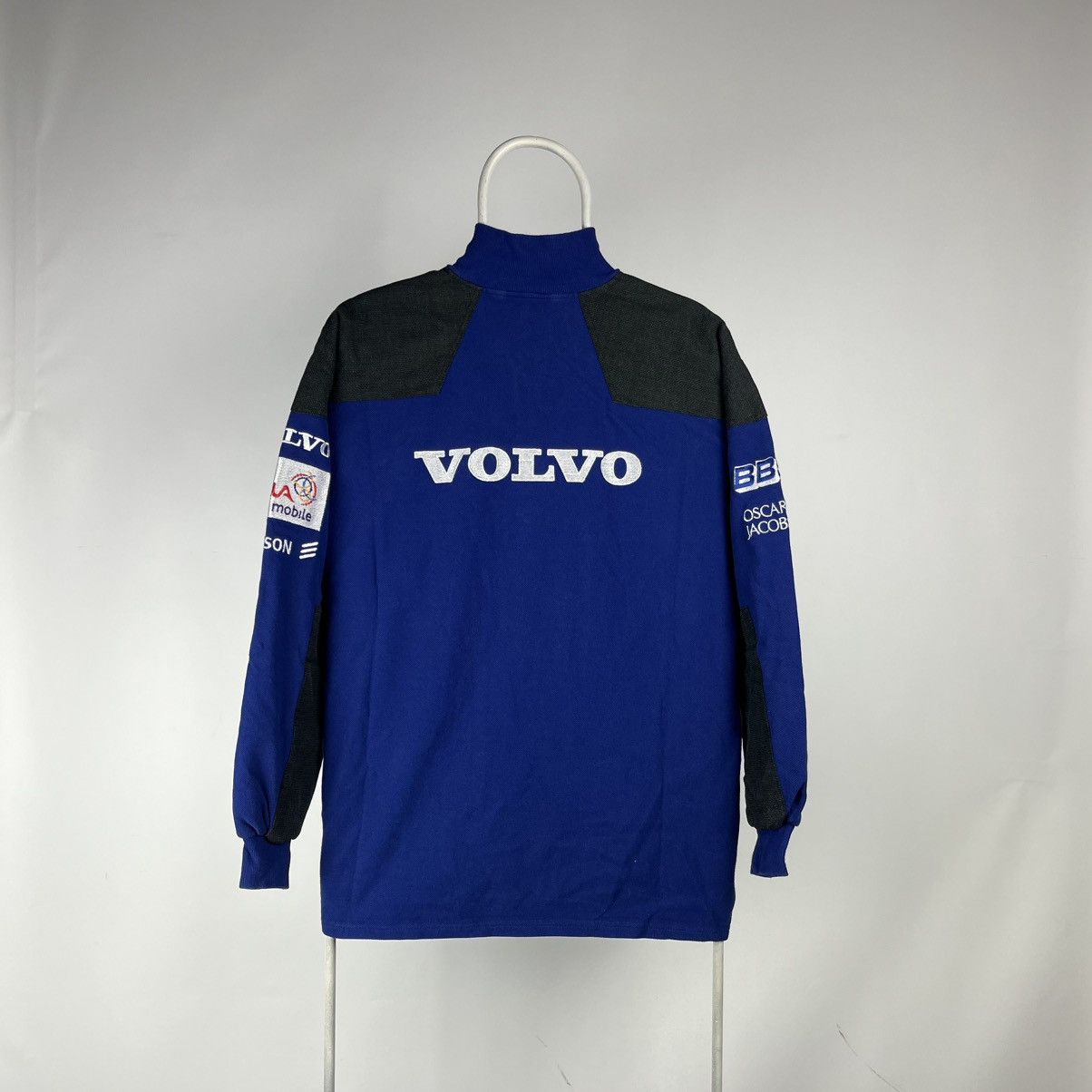 Band Tees × Racing Volvo racing s 40 half zip jacket size Large | Grailed